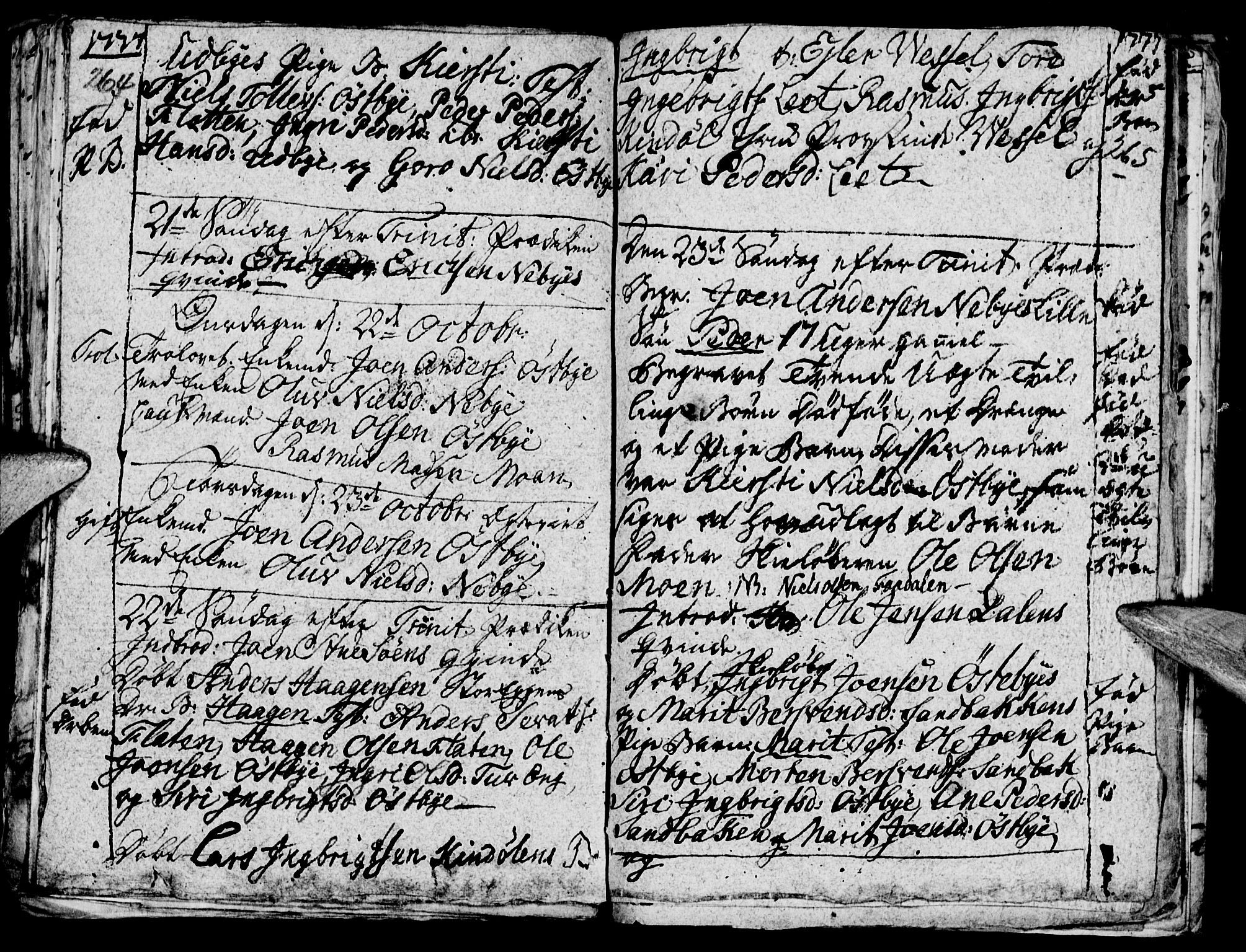 Tynset prestekontor, SAH/PREST-058/H/Ha/Haa/L0006: Parish register (official) no. 6, 1763-1779, p. 264-265