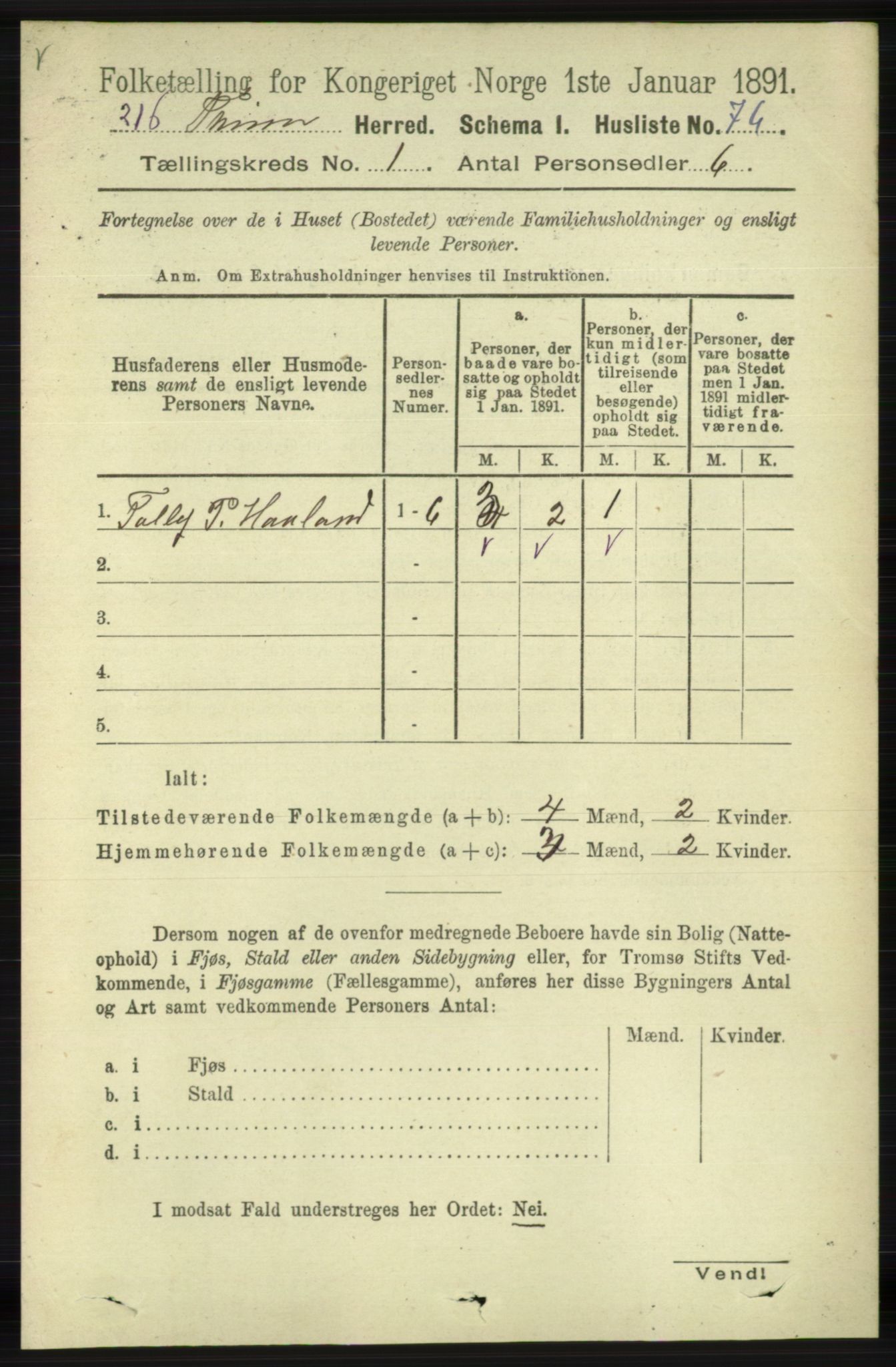 RA, 1891 census for 1121 Time, 1891, p. 100