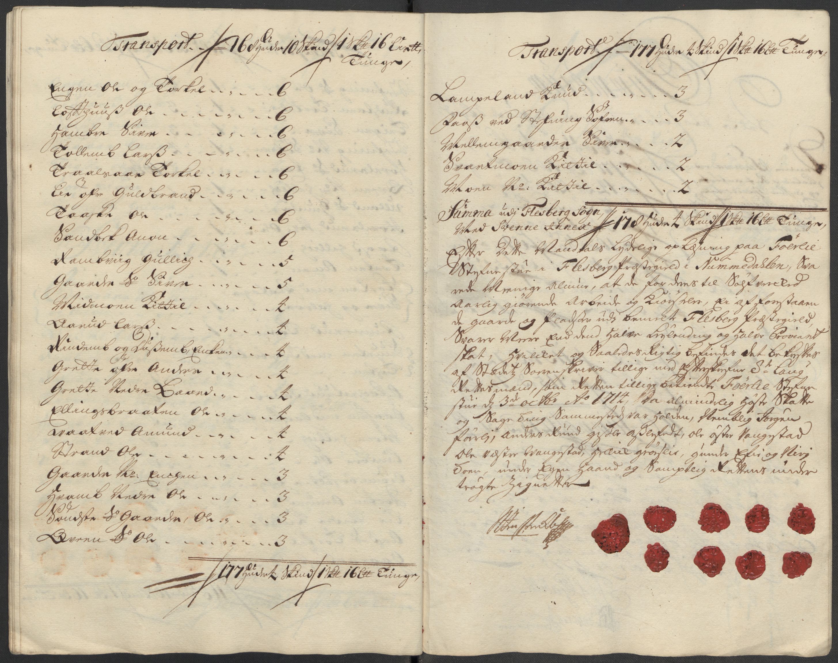 Rentekammeret inntil 1814, Reviderte regnskaper, Fogderegnskap, RA/EA-4092/R24/L1590: Fogderegnskap Numedal og Sandsvær, 1714, p. 30