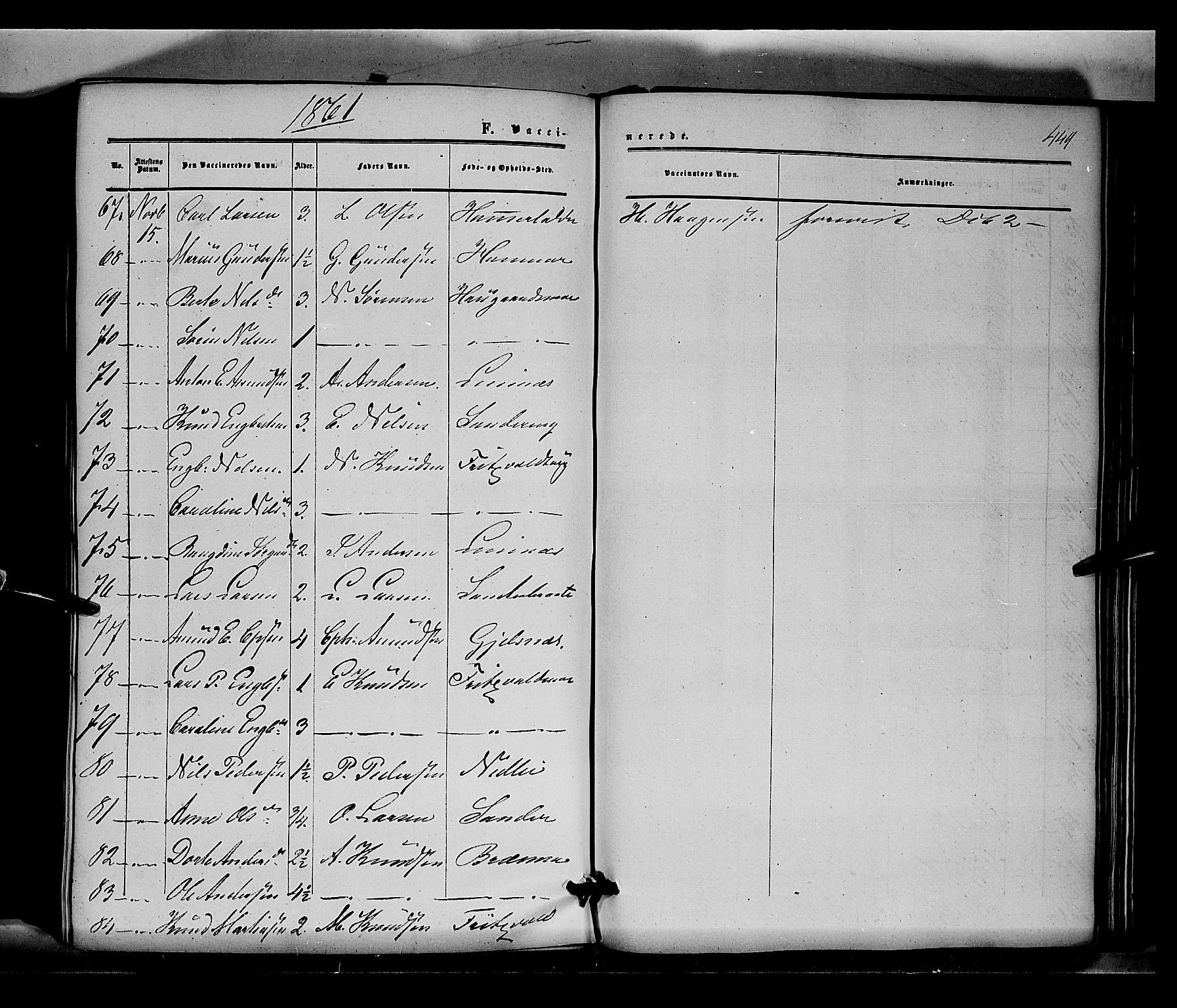 Sør-Odal prestekontor, AV/SAH-PREST-030/H/Ha/Haa/L0002: Parish register (official) no. 2, 1859-1863, p. 449