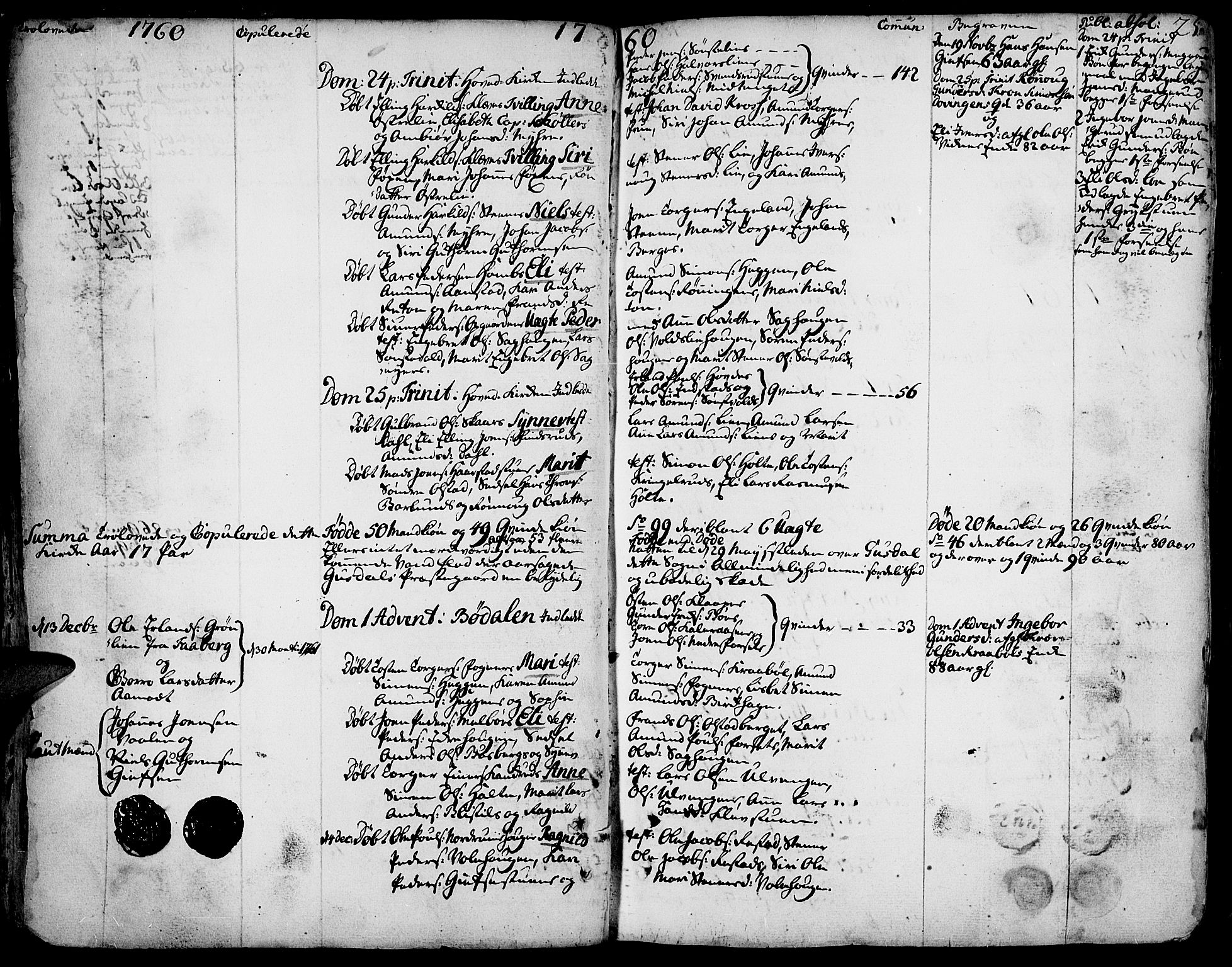 Gausdal prestekontor, SAH/PREST-090/H/Ha/Haa/L0003: Parish register (official) no. 3, 1758-1809, p. 25