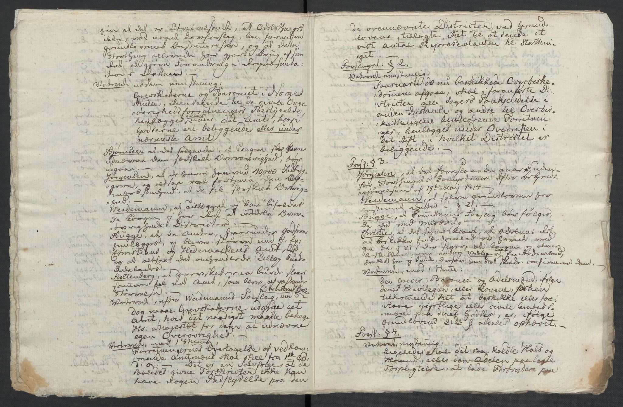 Christie, Wilhelm Frimann Koren, AV/RA-PA-0014/F/L0005: Christies dokumenter fra Stortinget, 1815-1816, p. 786