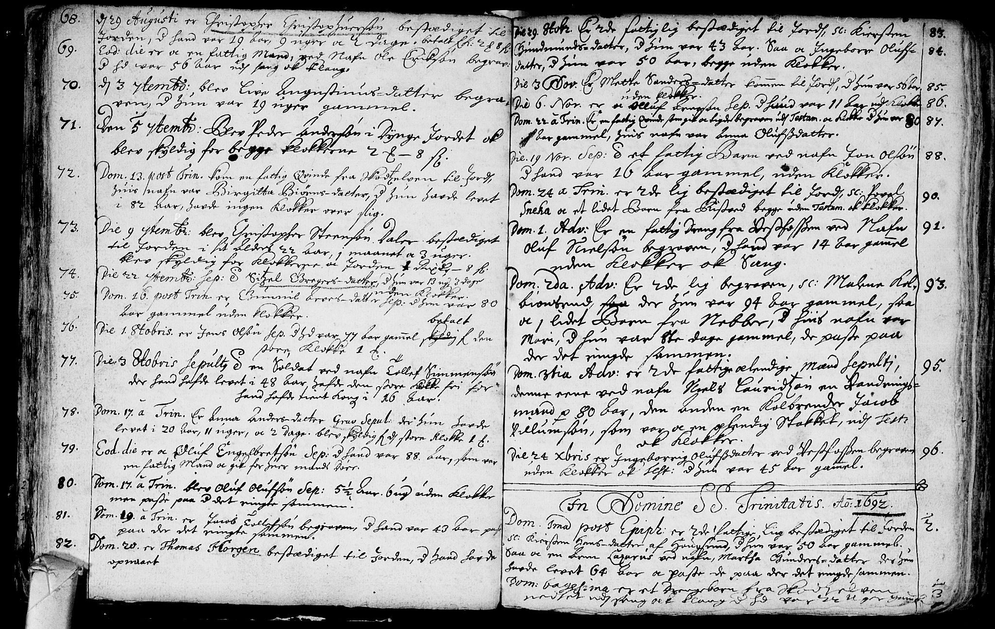 Eiker kirkebøker, SAKO/A-4/F/Fa/L0001: Parish register (official) no. I 1 /1, 1683-1704