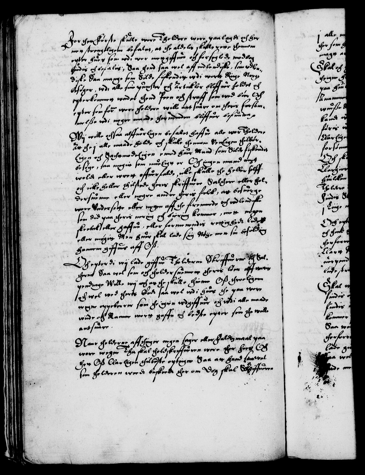 Danske Kanselli 1572-1799, RA/EA-3023/F/Fc/Fca/Fcaa/L0002: Norske registre (mikrofilm), 1588-1596, p. 59b