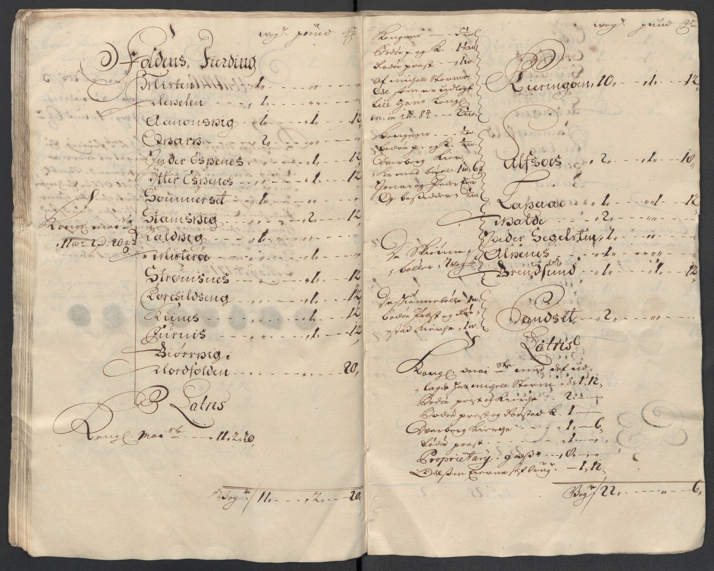 Rentekammeret inntil 1814, Reviderte regnskaper, Fogderegnskap, RA/EA-4092/R66/L4582: Fogderegnskap Salten, 1711-1712, p. 320