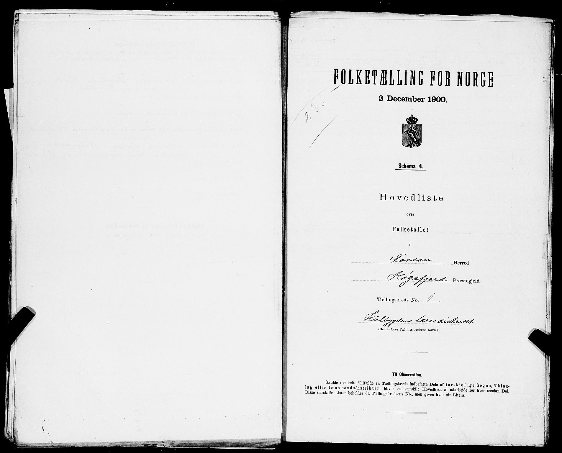 SAST, 1900 census for Forsand, 1900, p. 12