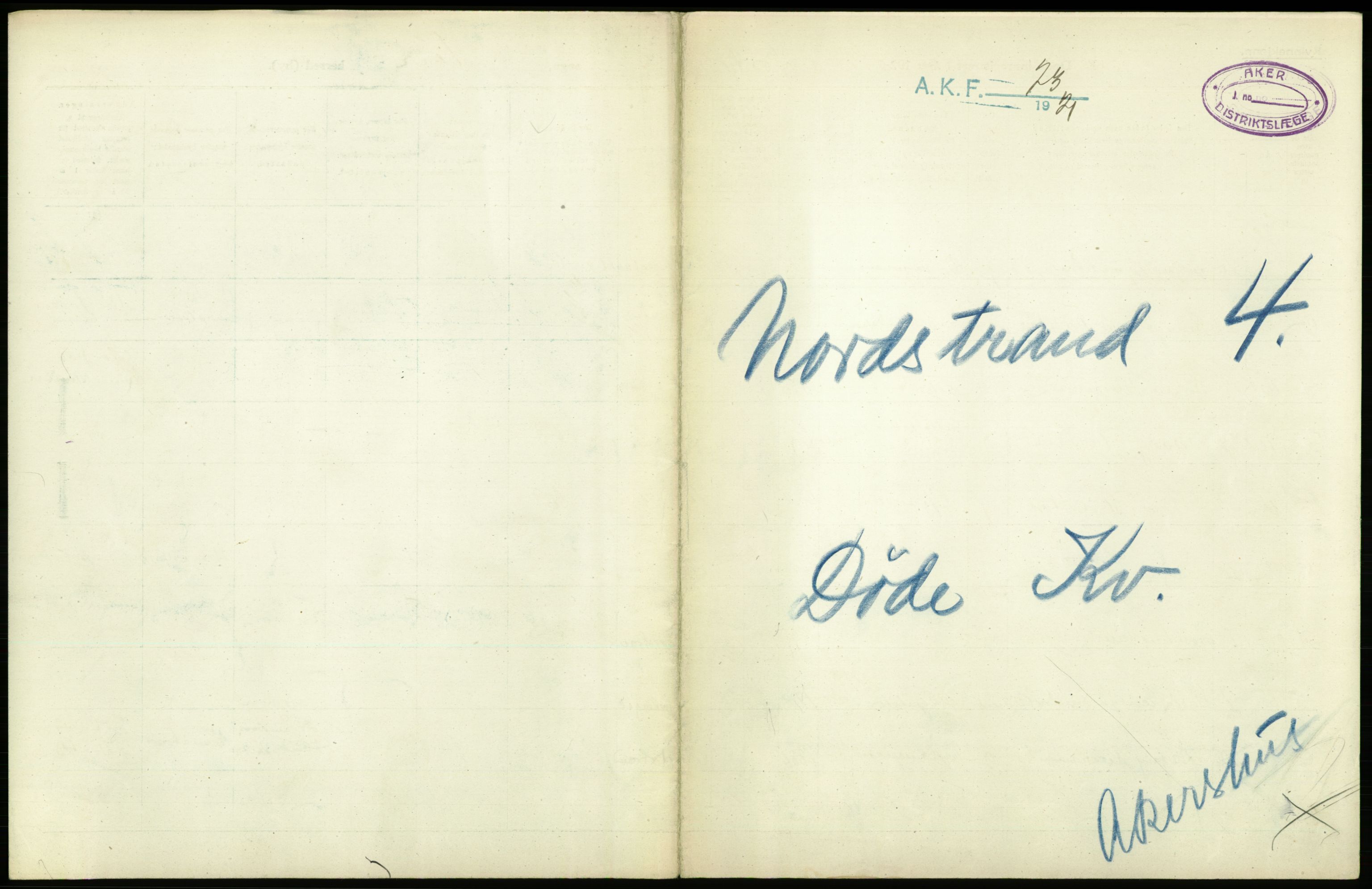 Statistisk sentralbyrå, Sosiodemografiske emner, Befolkning, RA/S-2228/D/Df/Dfb/Dfbj/L0007: Akershus fylke: Døde. Bygder og byer., 1920, p. 341