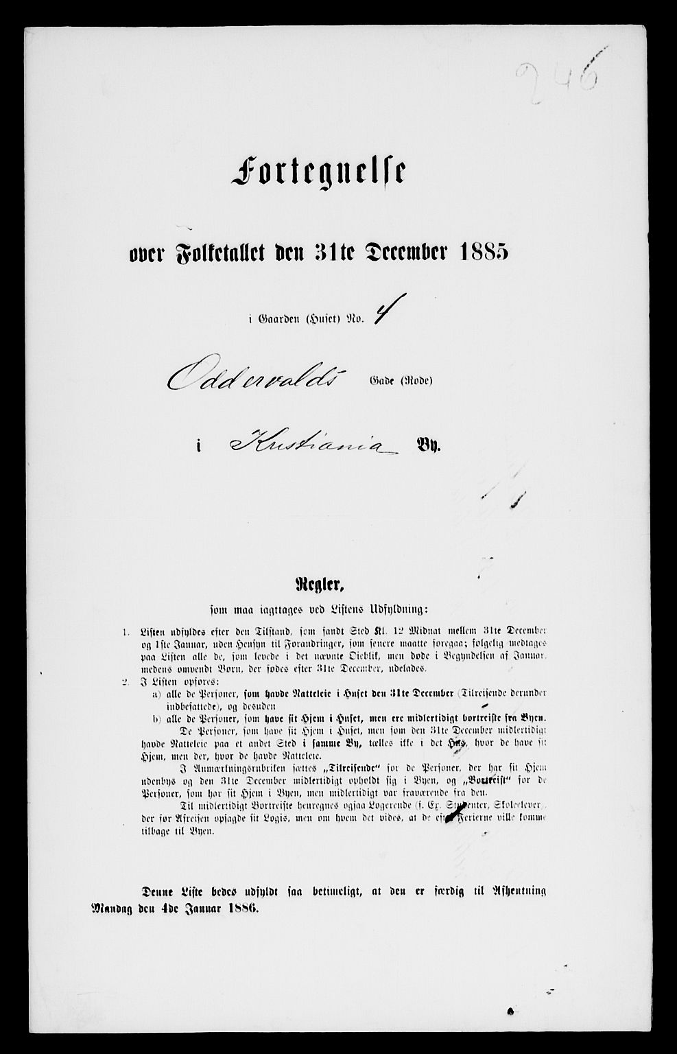 RA, 1885 census for 0301 Kristiania, 1885, p. 13208