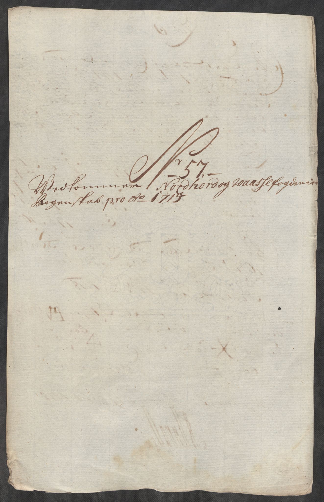 Rentekammeret inntil 1814, Reviderte regnskaper, Fogderegnskap, AV/RA-EA-4092/R51/L3198: Fogderegnskap Nordhordland og Voss, 1715, p. 292