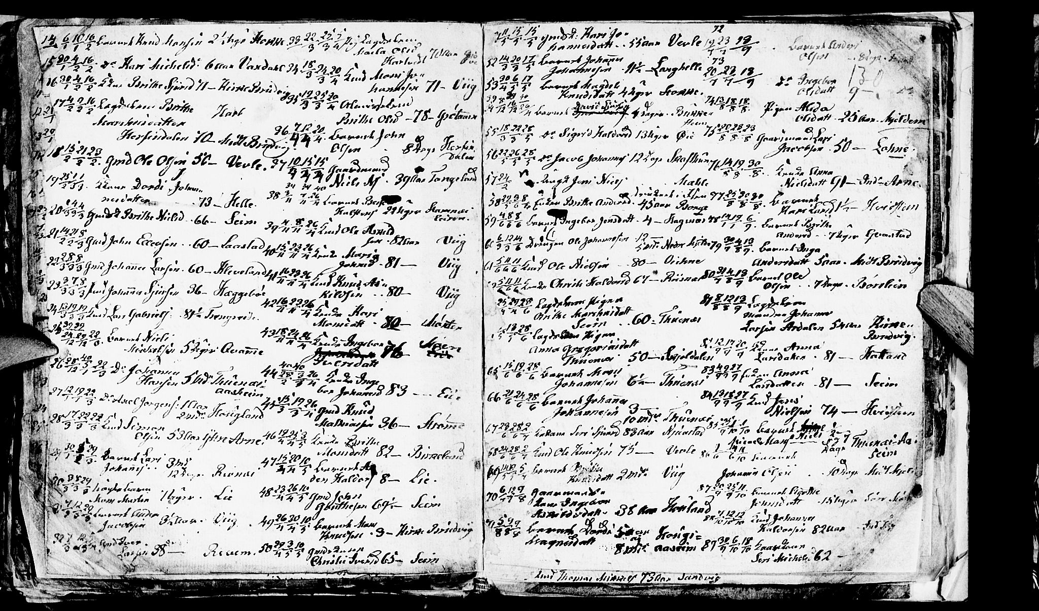 Haus sokneprestembete, SAB/A-75601/H/Hab: Parish register (copy) no. A 1, 1830-1855, p. 129