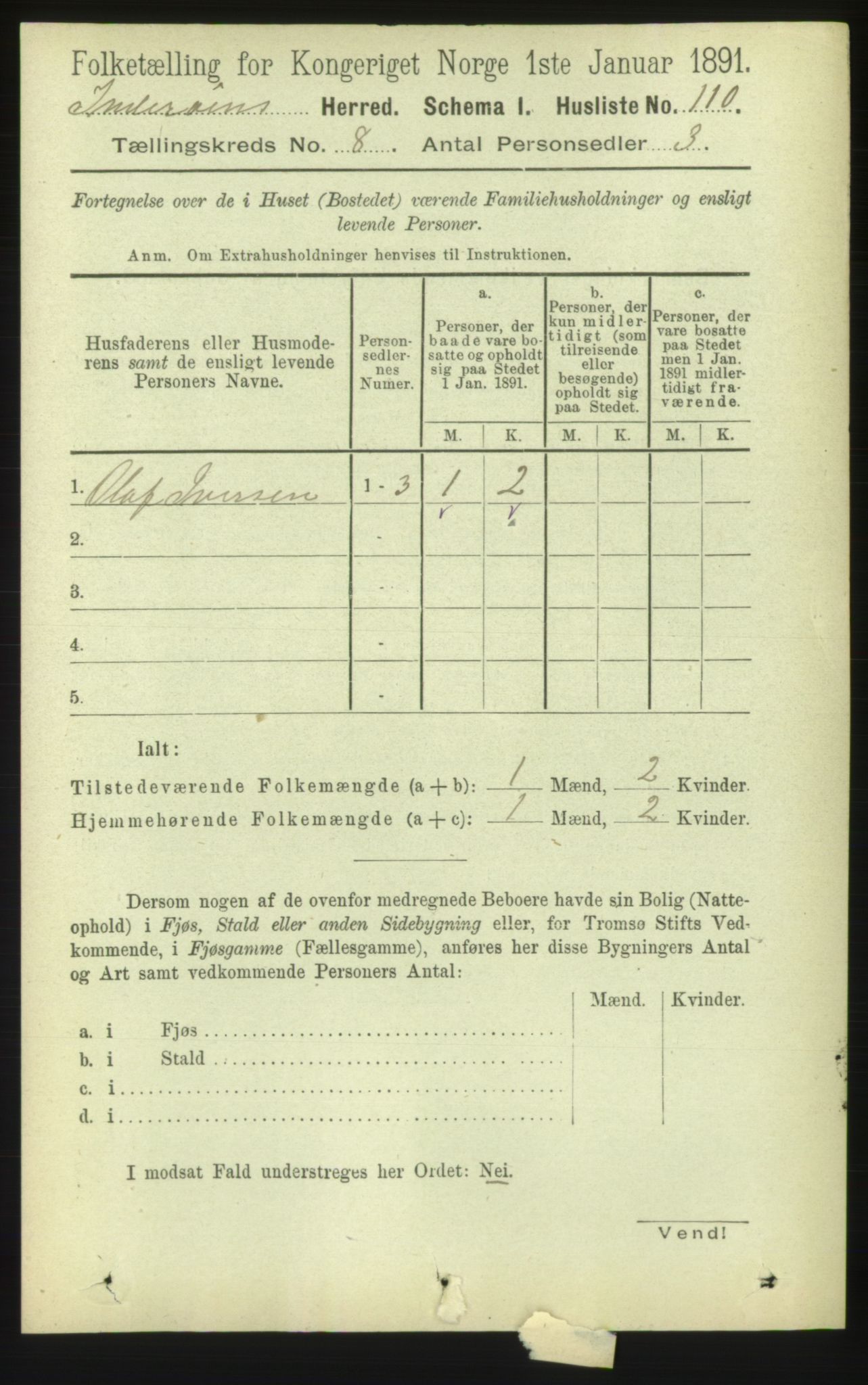 RA, 1891 census for 1729 Inderøy, 1891, p. 4531