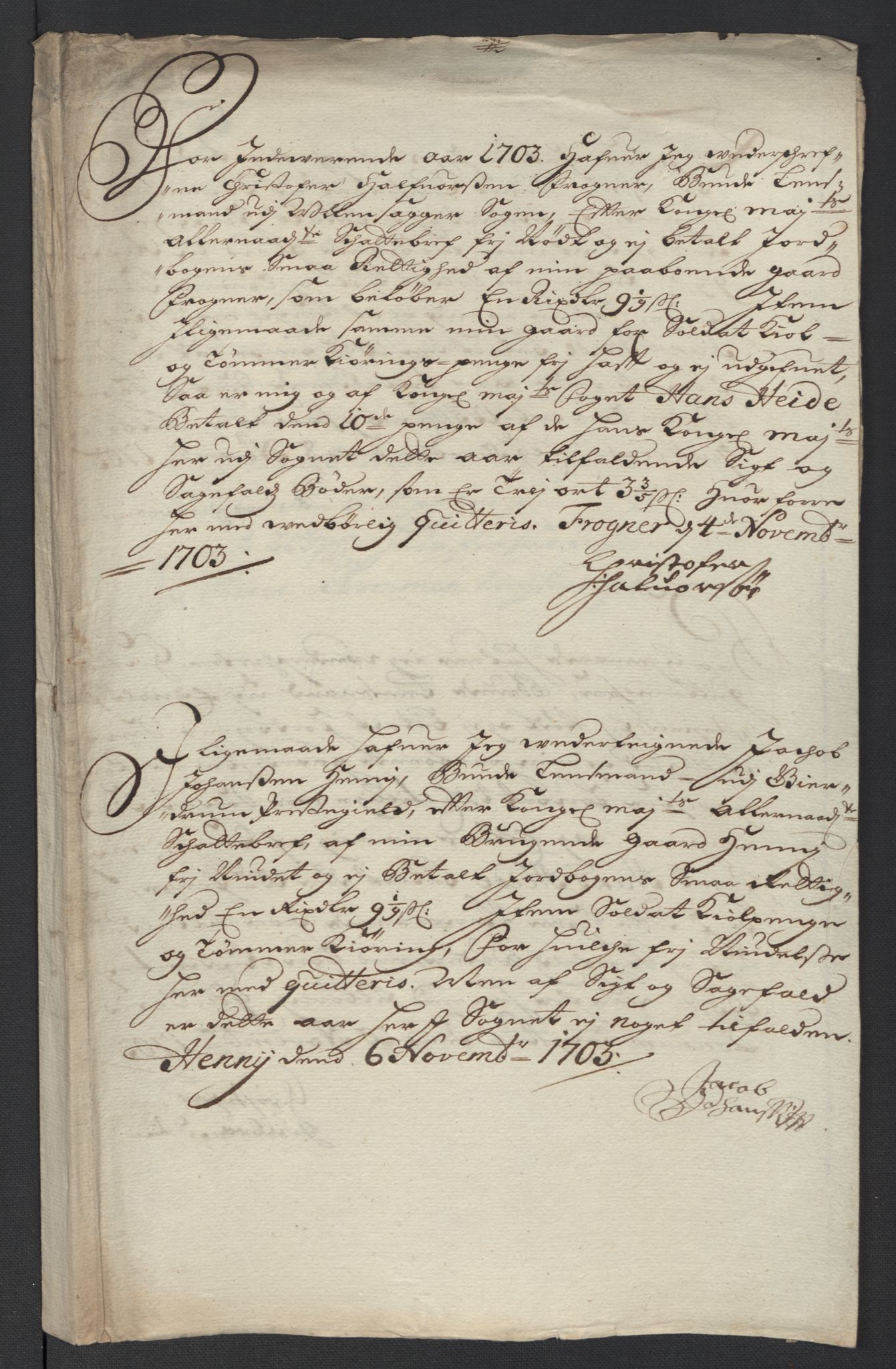 Rentekammeret inntil 1814, Reviderte regnskaper, Fogderegnskap, AV/RA-EA-4092/R12/L0716: Fogderegnskap Øvre Romerike, 1703, p. 302