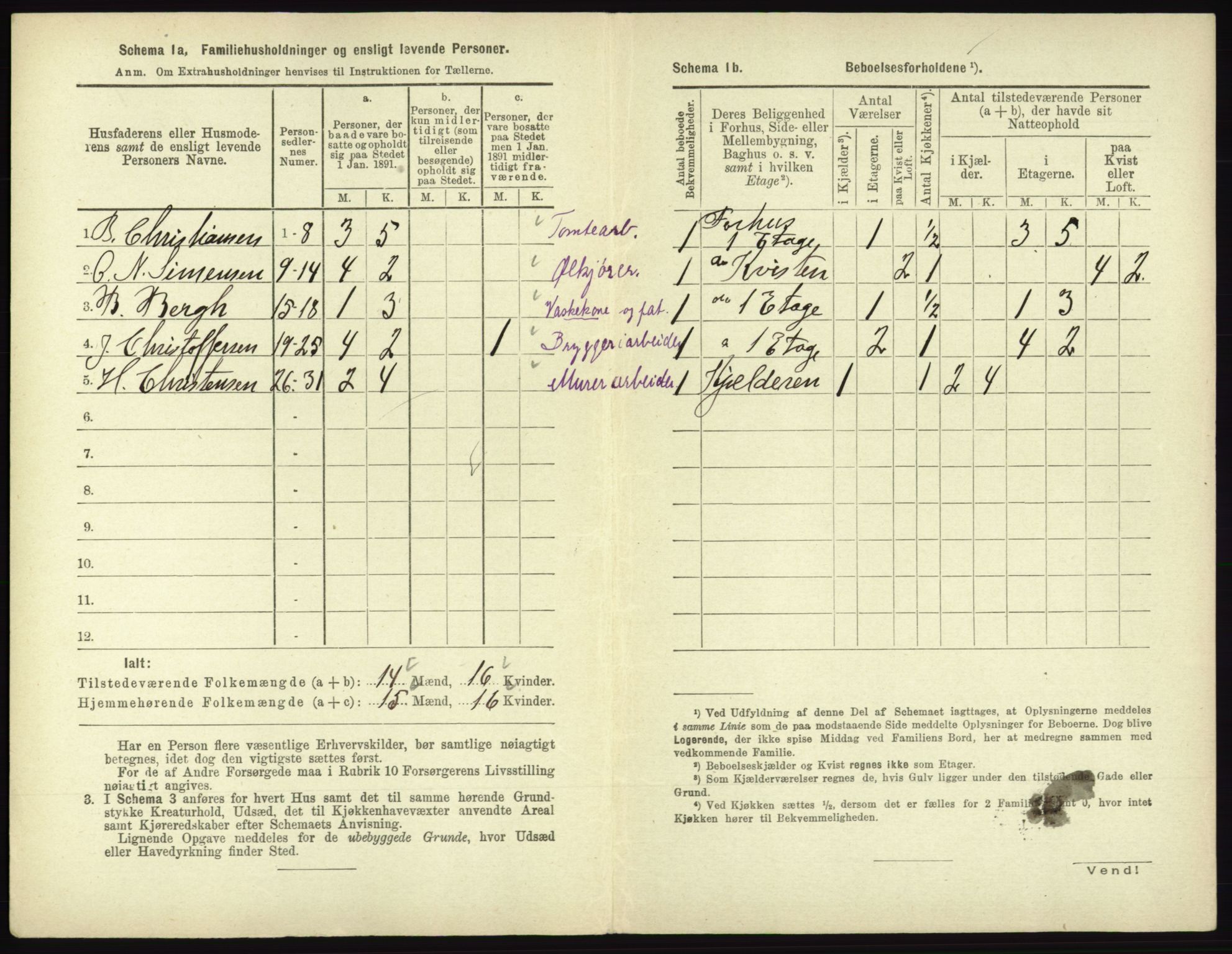 RA, 1891 census for 0602 Drammen, 1891, p. 1646