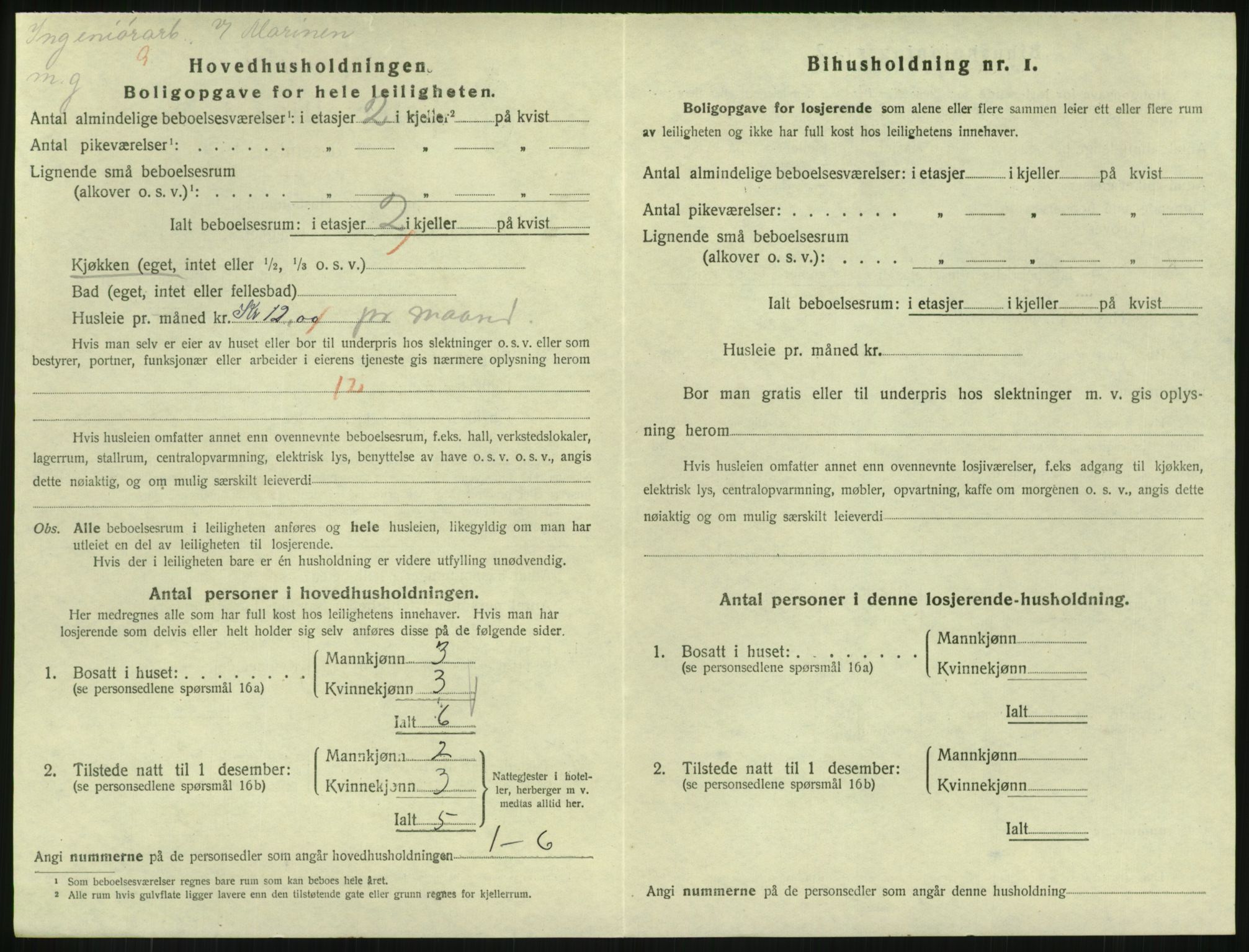 SAKO, 1920 census for Horten, 1920, p. 6180