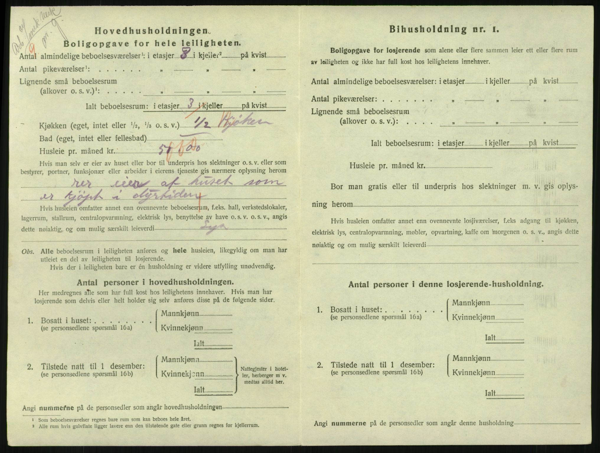 SAKO, 1920 census for Sandefjord, 1920, p. 3019