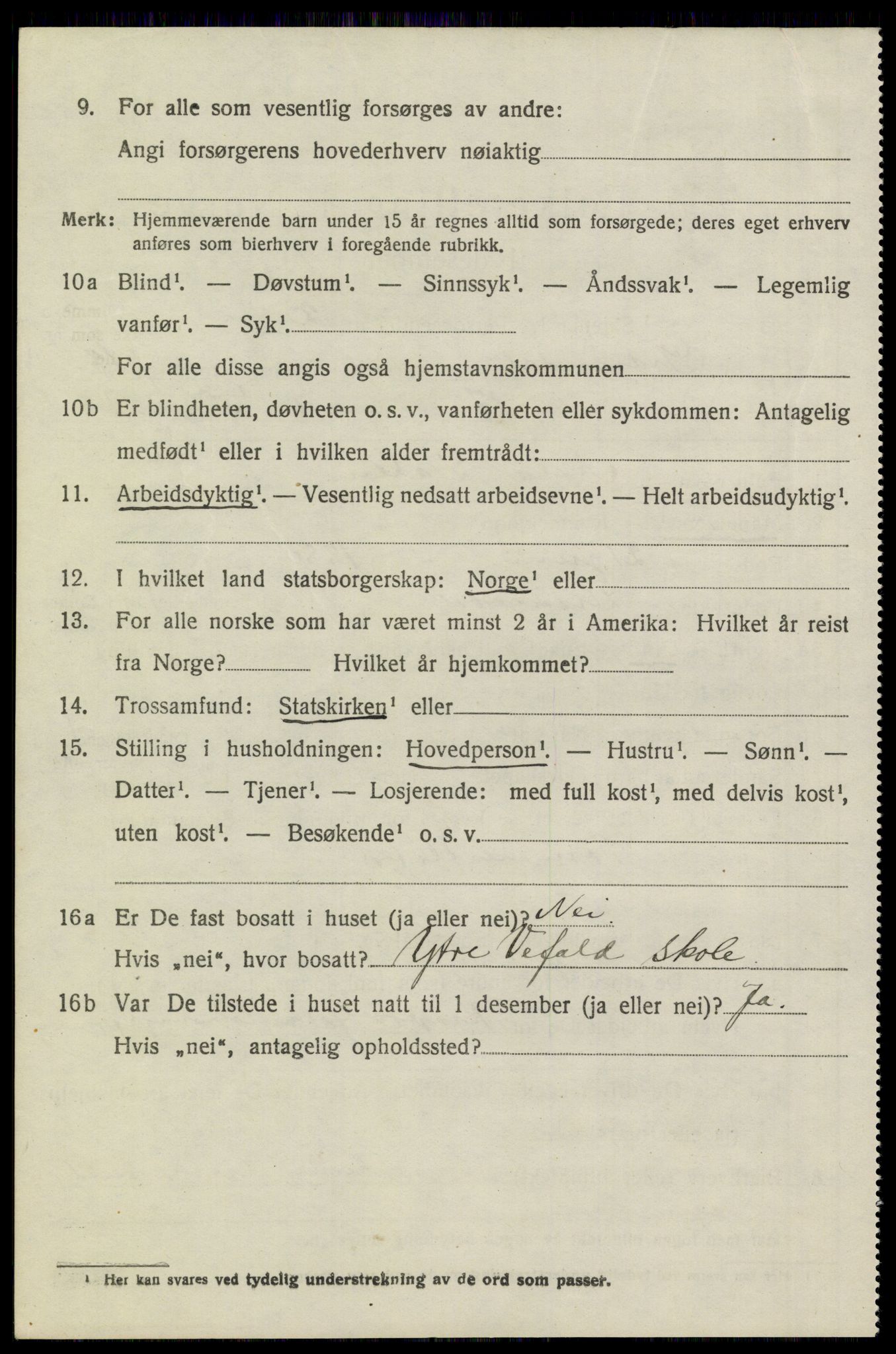 SAKO, 1920 census for Drangedal, 1920, p. 8470