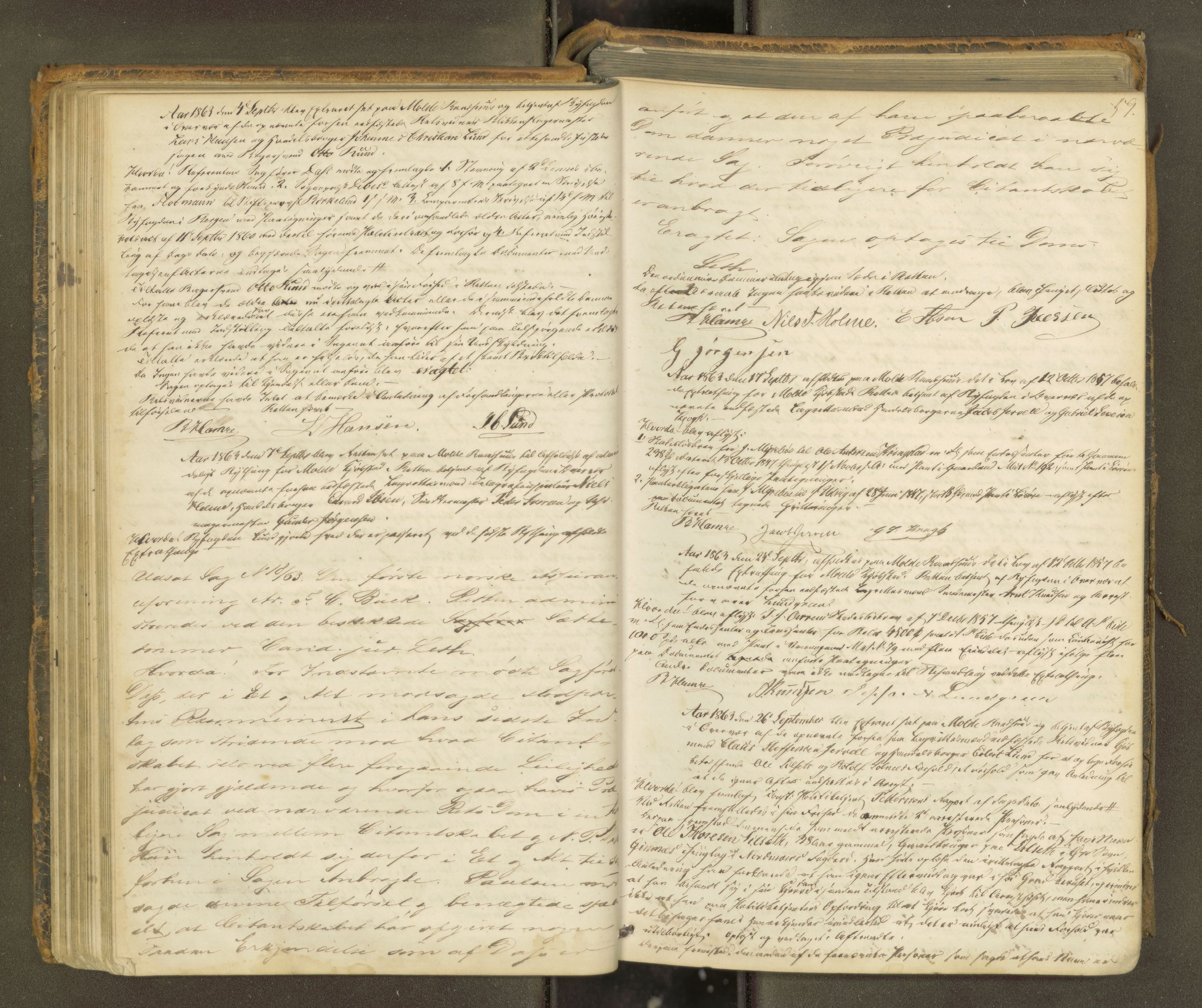 Molde byfogd, AV/SAT-A-0025/1/1A/L0010: Justisprotokoll, 1863-1869, p. 58b-59a