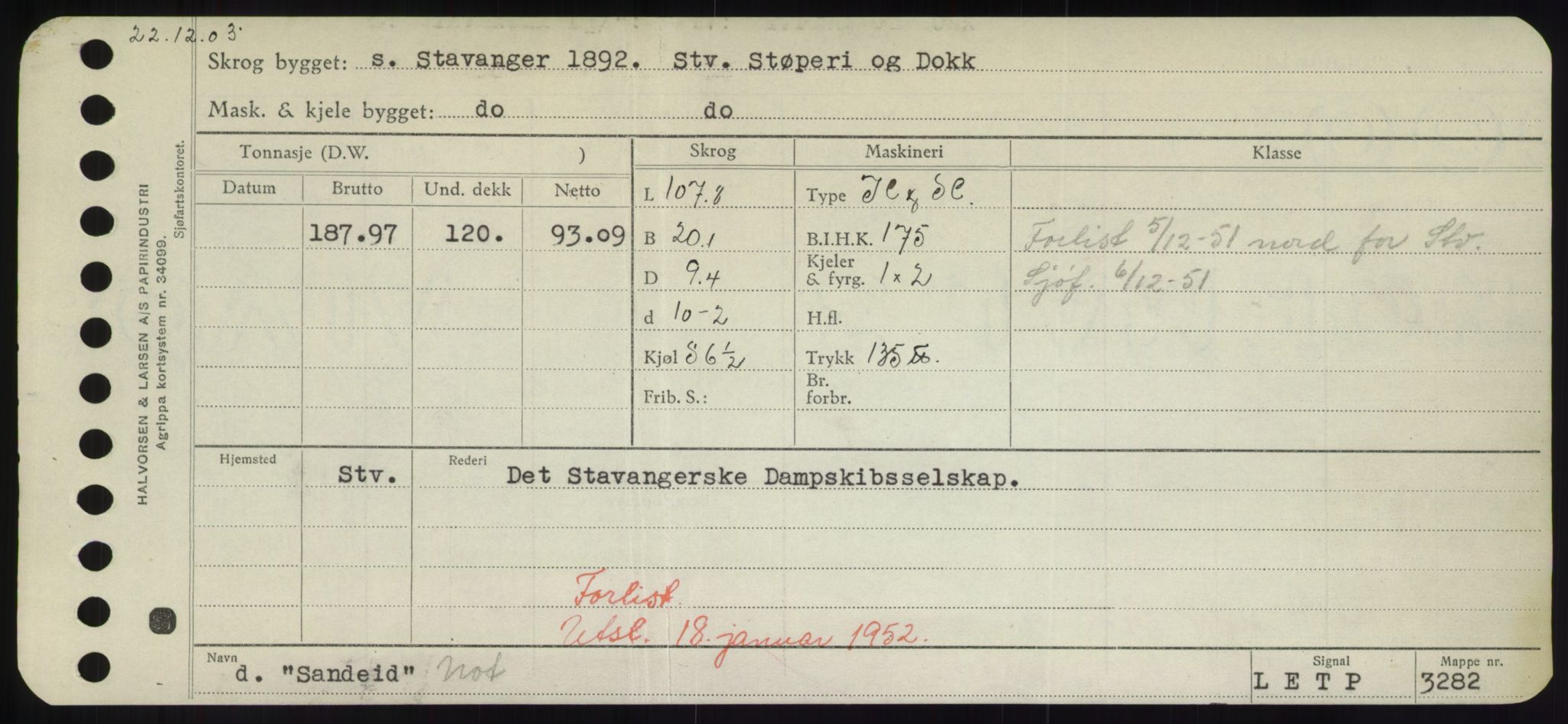 Sjøfartsdirektoratet med forløpere, Skipsmålingen, RA/S-1627/H/Hd/L0032: Fartøy, San-Seve, p. 59