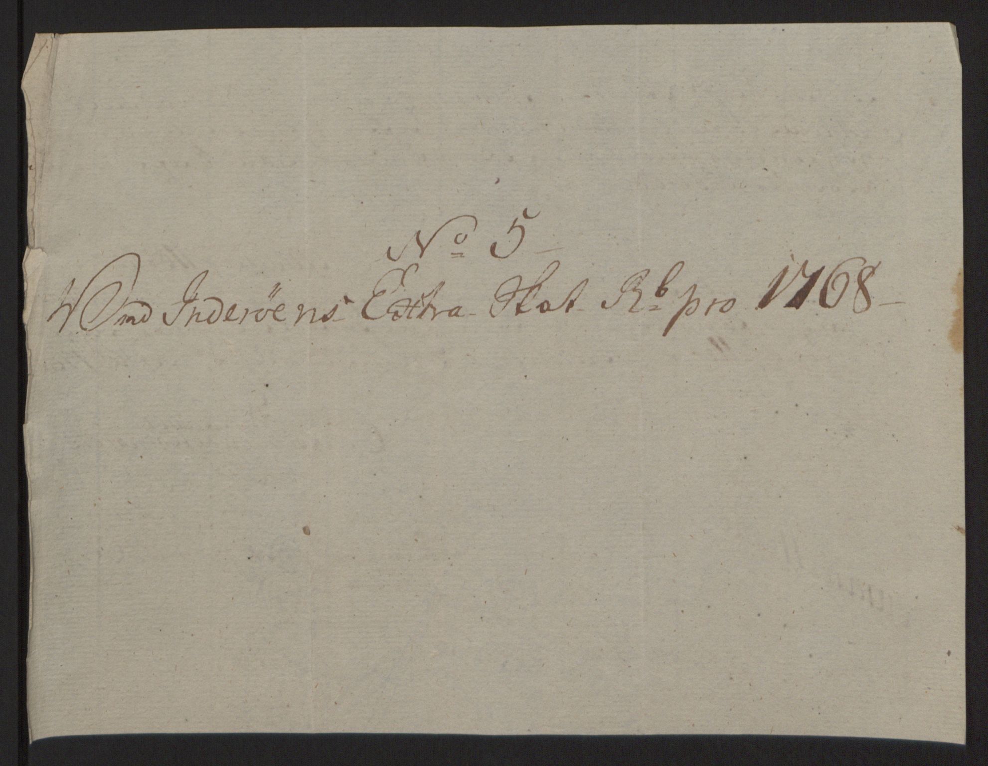 Rentekammeret inntil 1814, Reviderte regnskaper, Fogderegnskap, RA/EA-4092/R63/L4420: Ekstraskatten Inderøy, 1762-1772, p. 262