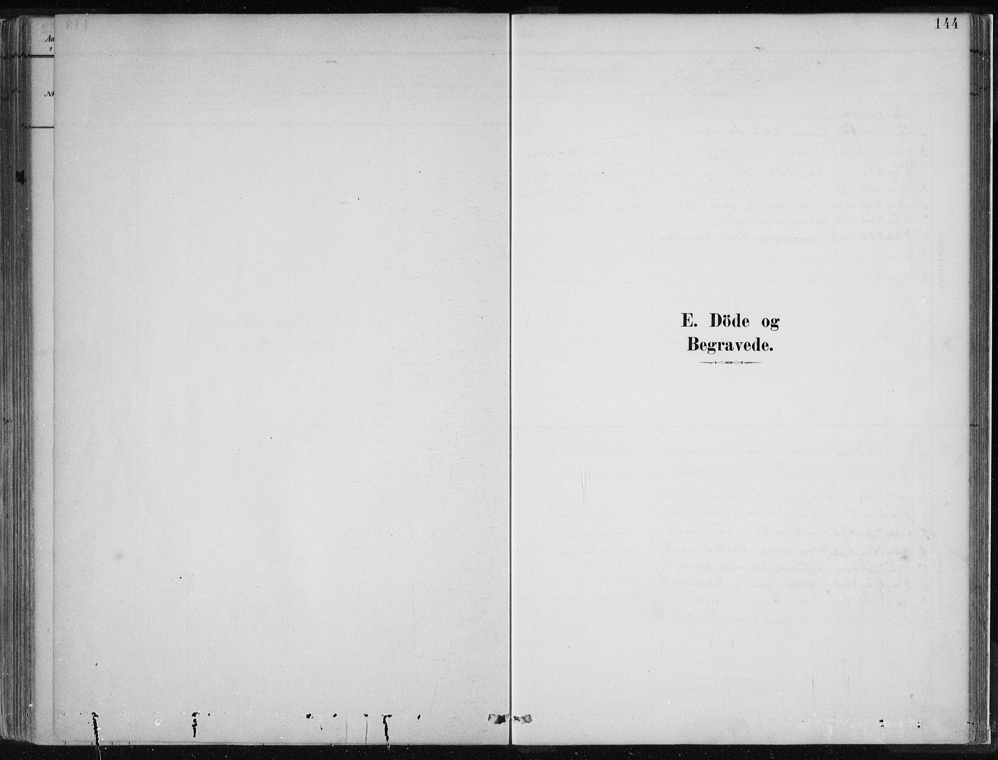 Hamre sokneprestembete, SAB/A-75501/H/Ha/Haa/Haad/L0001: Parish register (official) no. D  1, 1882-1906, p. 144