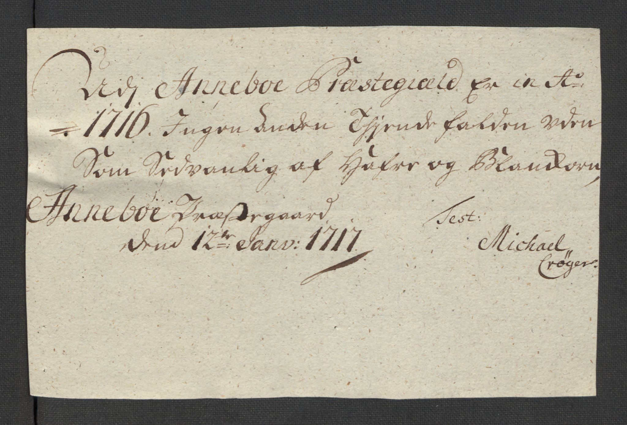 Rentekammeret inntil 1814, Reviderte regnskaper, Fogderegnskap, AV/RA-EA-4092/R32/L1880: Fogderegnskap Jarlsberg grevskap, 1716, p. 119