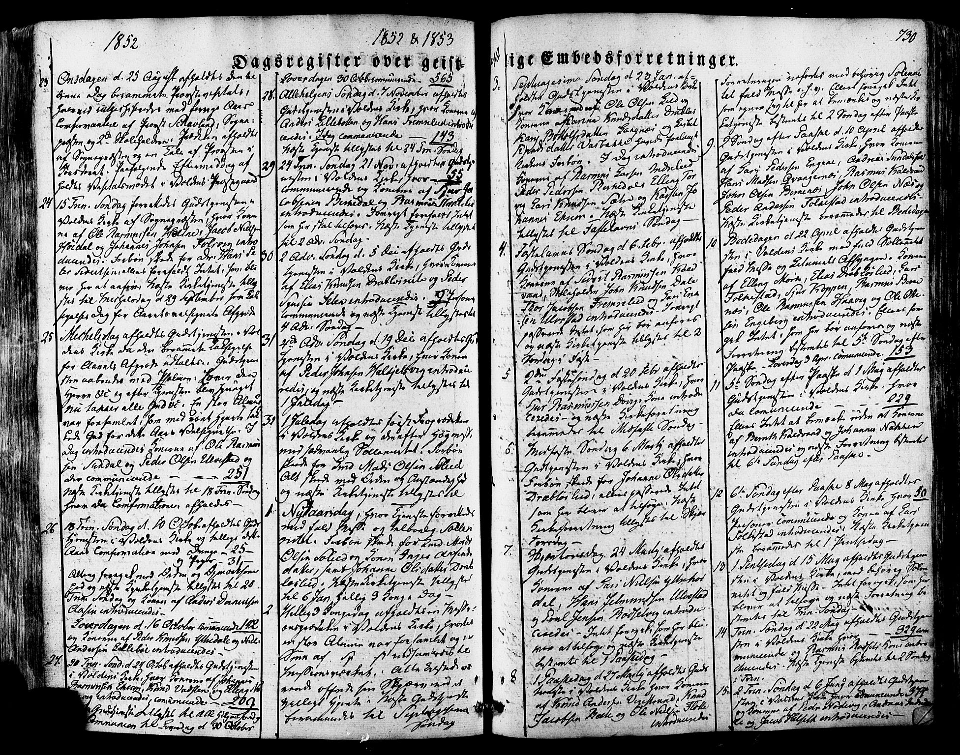 Ministerialprotokoller, klokkerbøker og fødselsregistre - Møre og Romsdal, SAT/A-1454/511/L0140: Parish register (official) no. 511A07, 1851-1878, p. 730