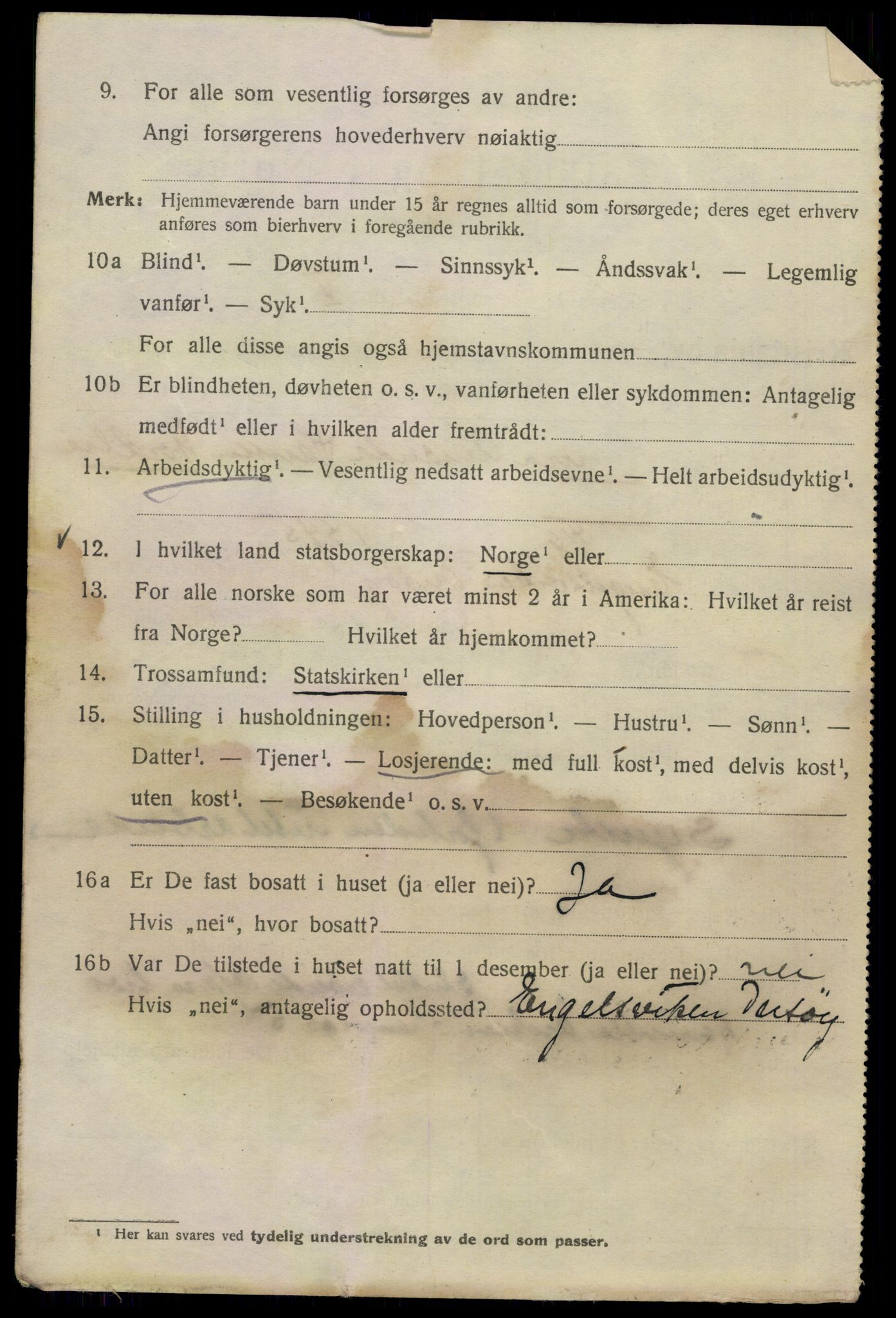 SAO, 1920 census for Kristiania, 1920, p. 212196