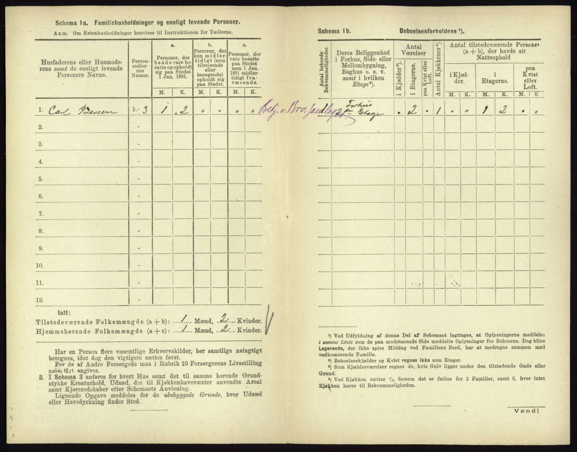 RA, 1891 census for 0705 Tønsberg, 1891, p. 353