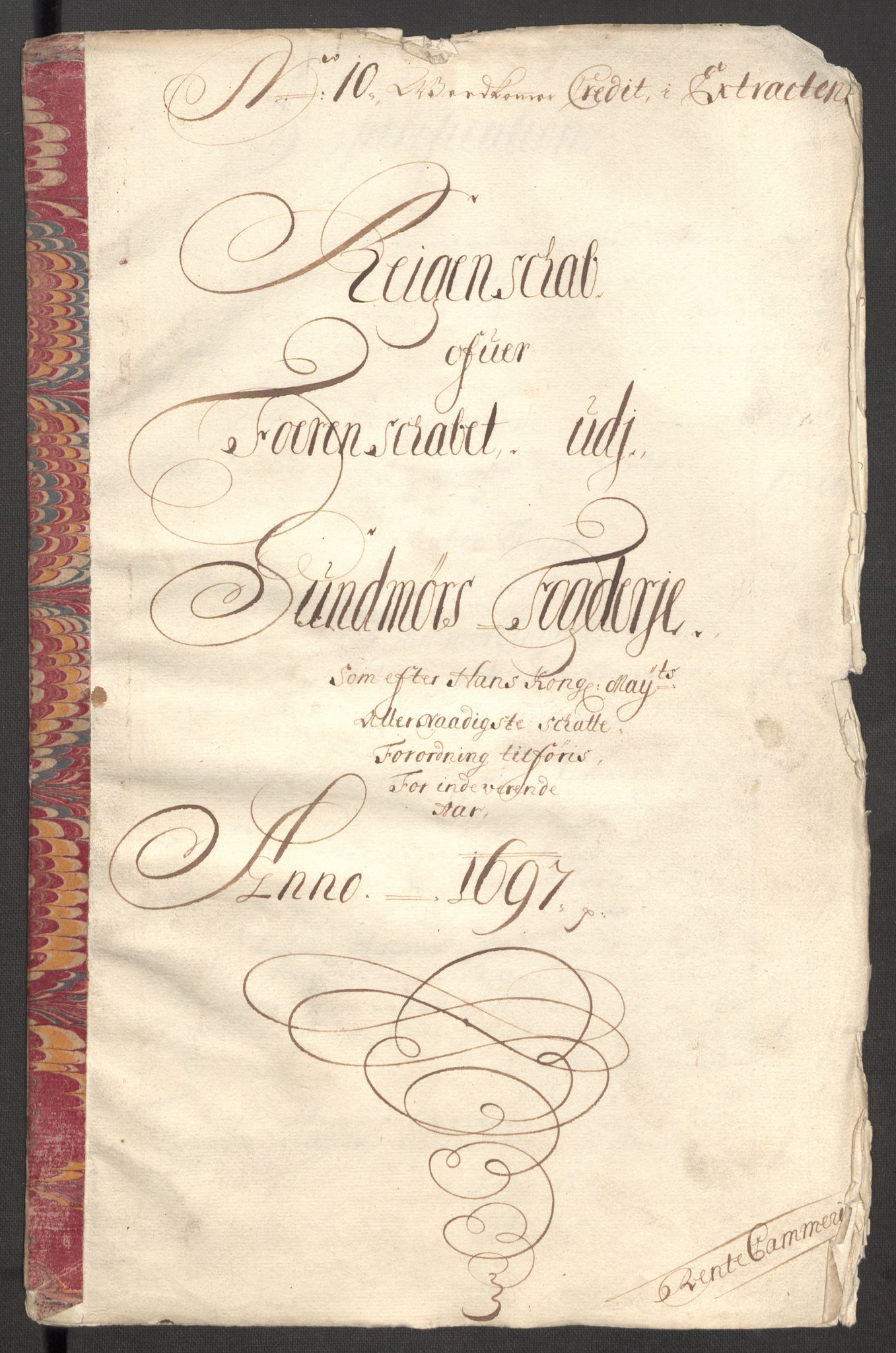 Rentekammeret inntil 1814, Reviderte regnskaper, Fogderegnskap, RA/EA-4092/R54/L3556: Fogderegnskap Sunnmøre, 1696-1698, p. 278