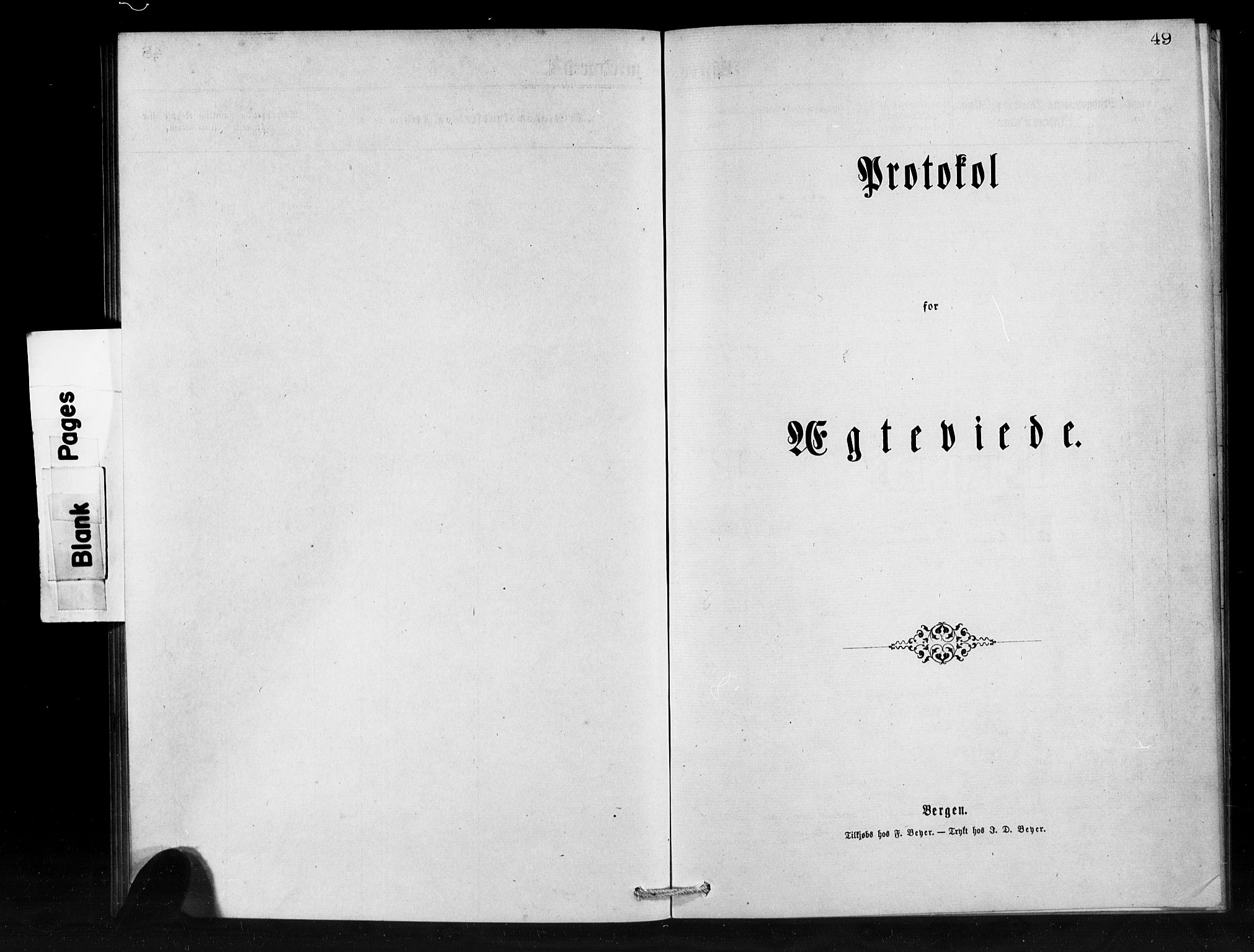 Den norske sjømannsmisjon i utlandet / Franske havner (Le Havre, Paris, Rouen, Marseille), AV/SAB-SAB/PA-0108/H/Ha/Haa/L0001: Parish register (official) no. A 1, 1873-1889, p. 49