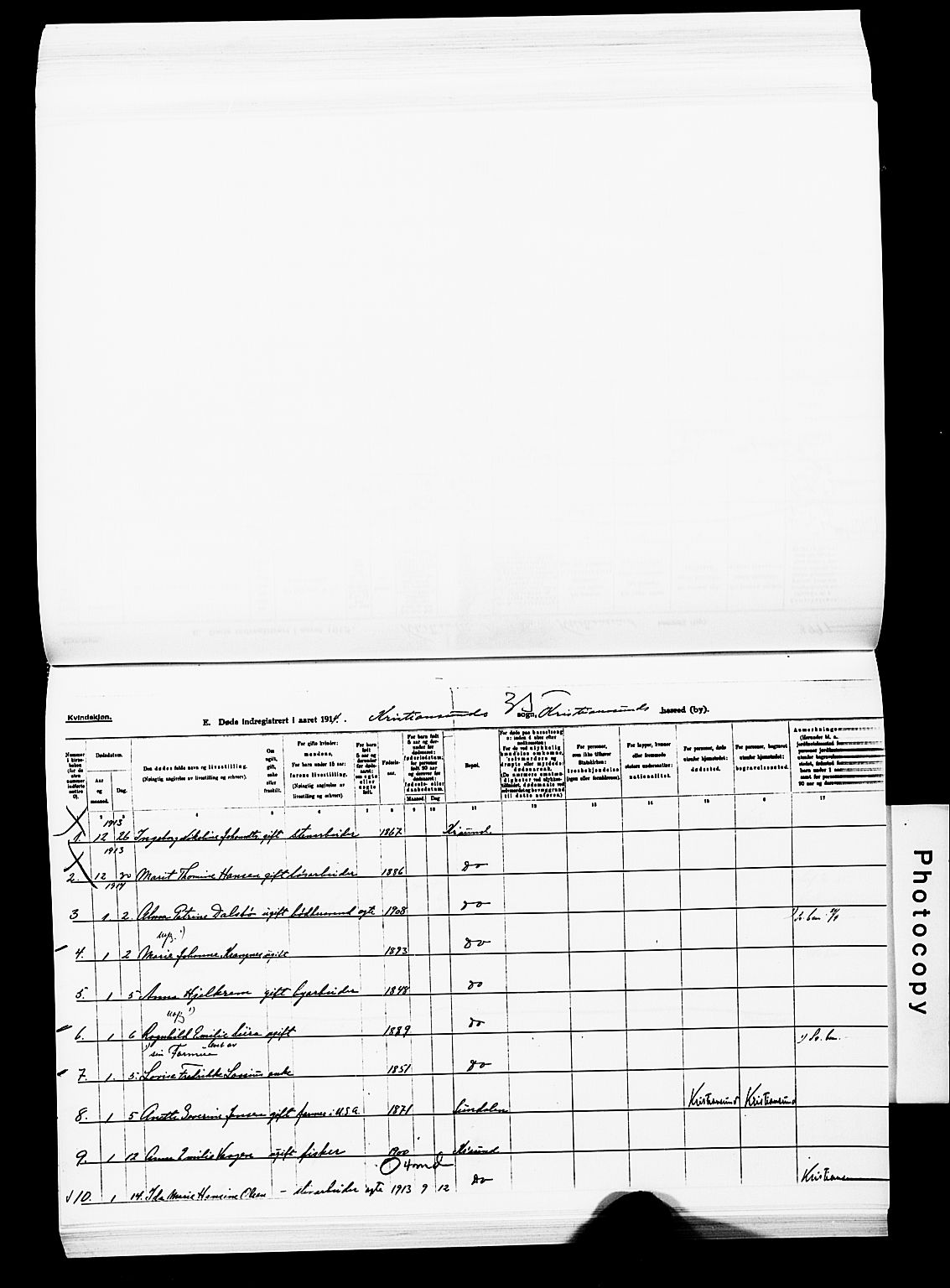 Ministerialprotokoller, klokkerbøker og fødselsregistre - Møre og Romsdal, AV/SAT-A-1454/572/L0860: Parish register (official) no. 572D04, 1903-1916