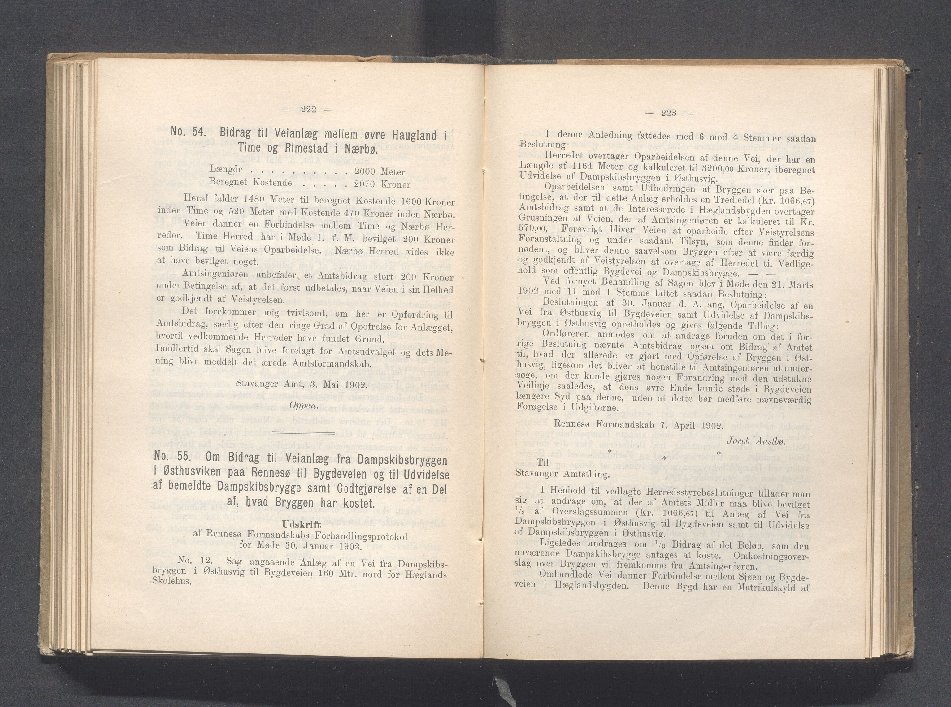 Rogaland fylkeskommune - Fylkesrådmannen , IKAR/A-900/A, 1902, p. 168