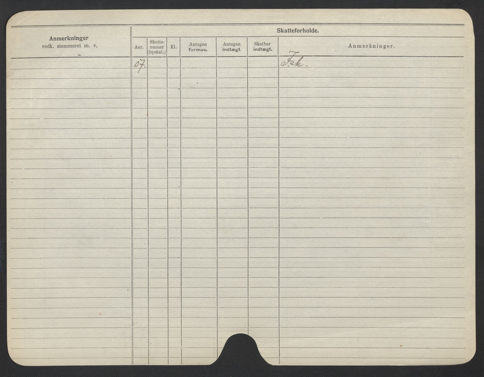 Oslo folkeregister, Registerkort, AV/SAO-A-11715/F/Fa/Fac/L0019: Kvinner, 1906-1914, p. 994b