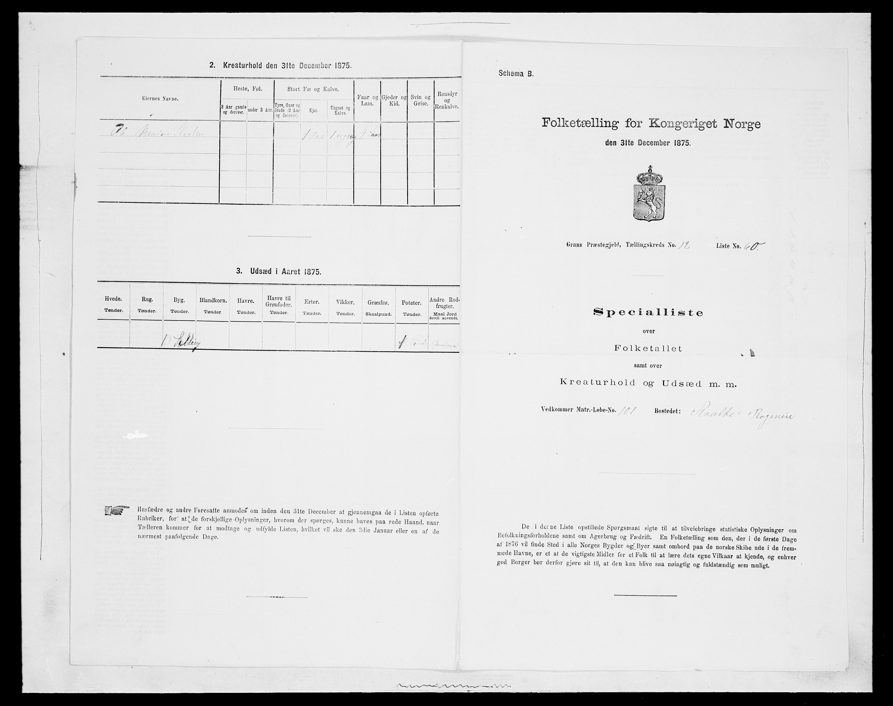 SAH, 1875 census for 0534P Gran, 1875, p. 2359