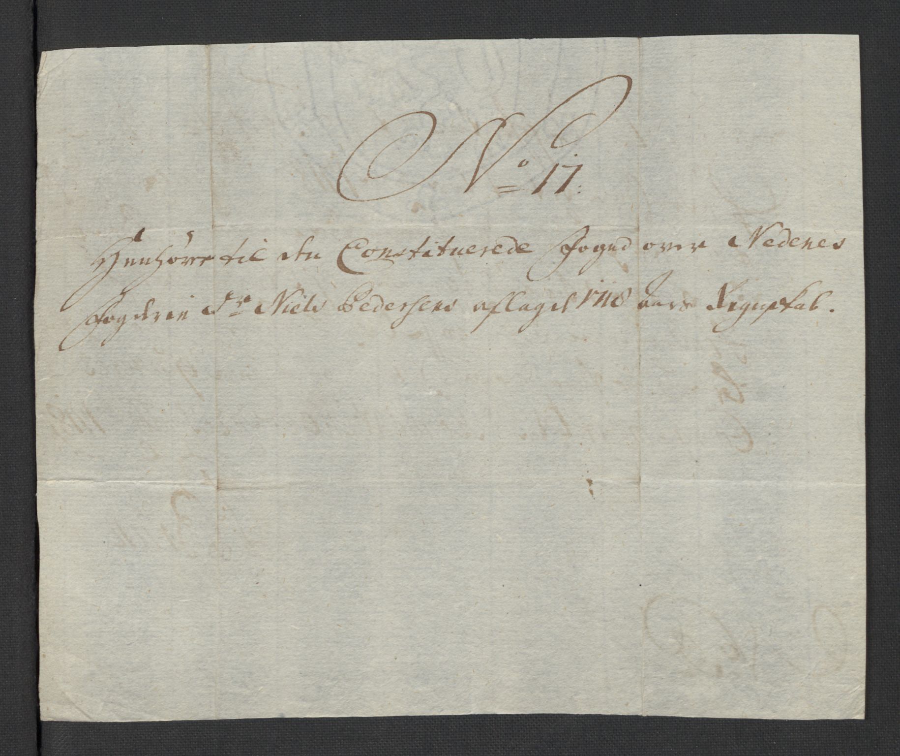 Rentekammeret inntil 1814, Reviderte regnskaper, Fogderegnskap, AV/RA-EA-4092/R39/L2327: Fogderegnskap Nedenes, 1718, p. 233