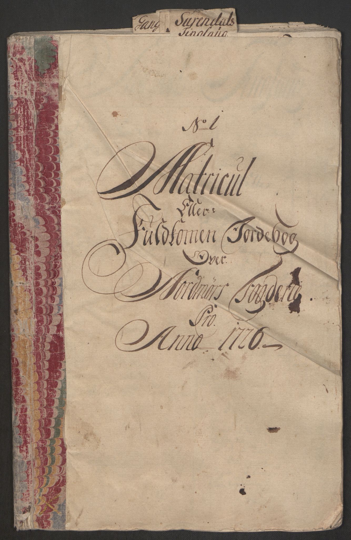 Rentekammeret inntil 1814, Reviderte regnskaper, Fogderegnskap, AV/RA-EA-4092/R56/L3759: Fogderegnskap Nordmøre, 1726, p. 27