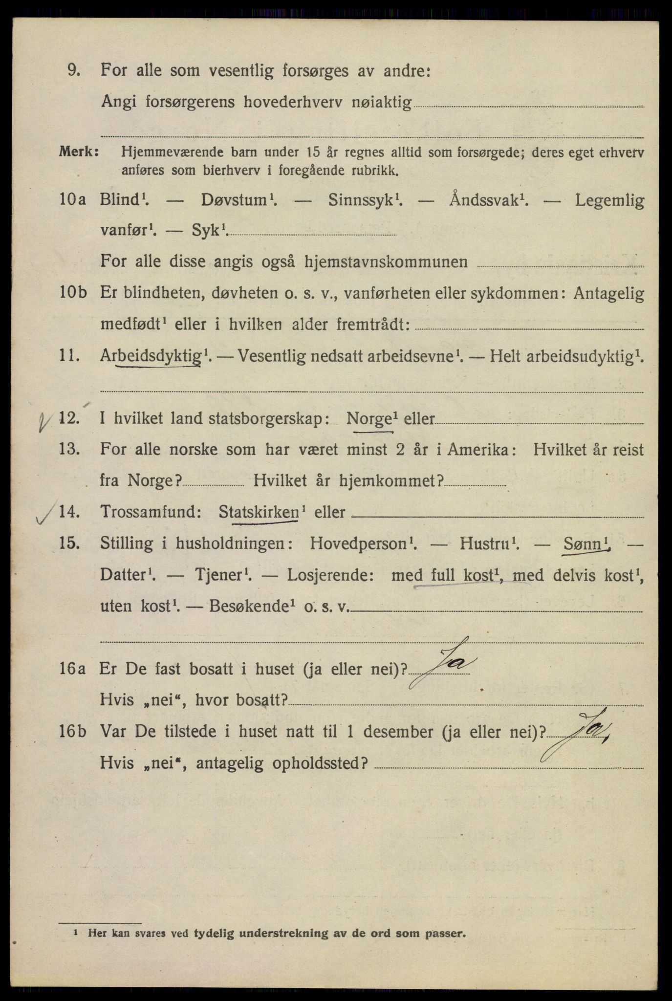 SAO, 1920 census for Kristiania, 1920, p. 636804