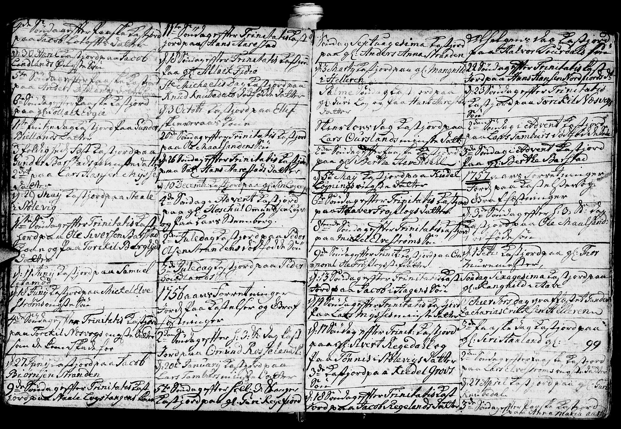 Sokndal sokneprestkontor, AV/SAST-A-101808: Parish register (official) no. A 3, 1740-1806