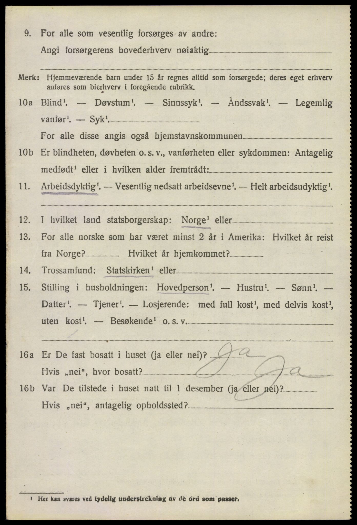 SAO, 1920 census for Enebakk, 1920, p. 2744