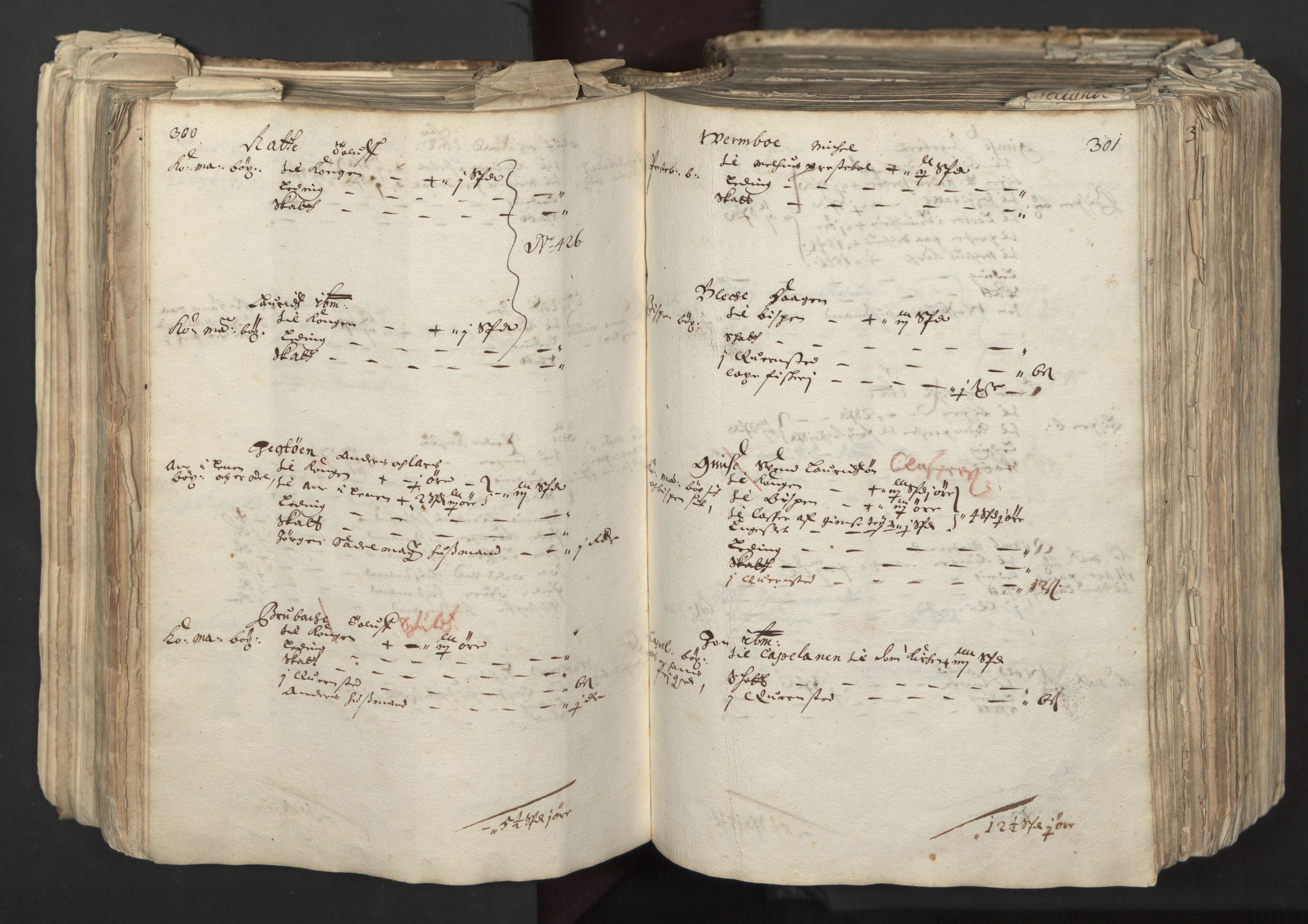 Rentekammeret inntil 1814, Realistisk ordnet avdeling, AV/RA-EA-4070/L/L0027: Trondheim lagdømme:, 1661, p. 300-301