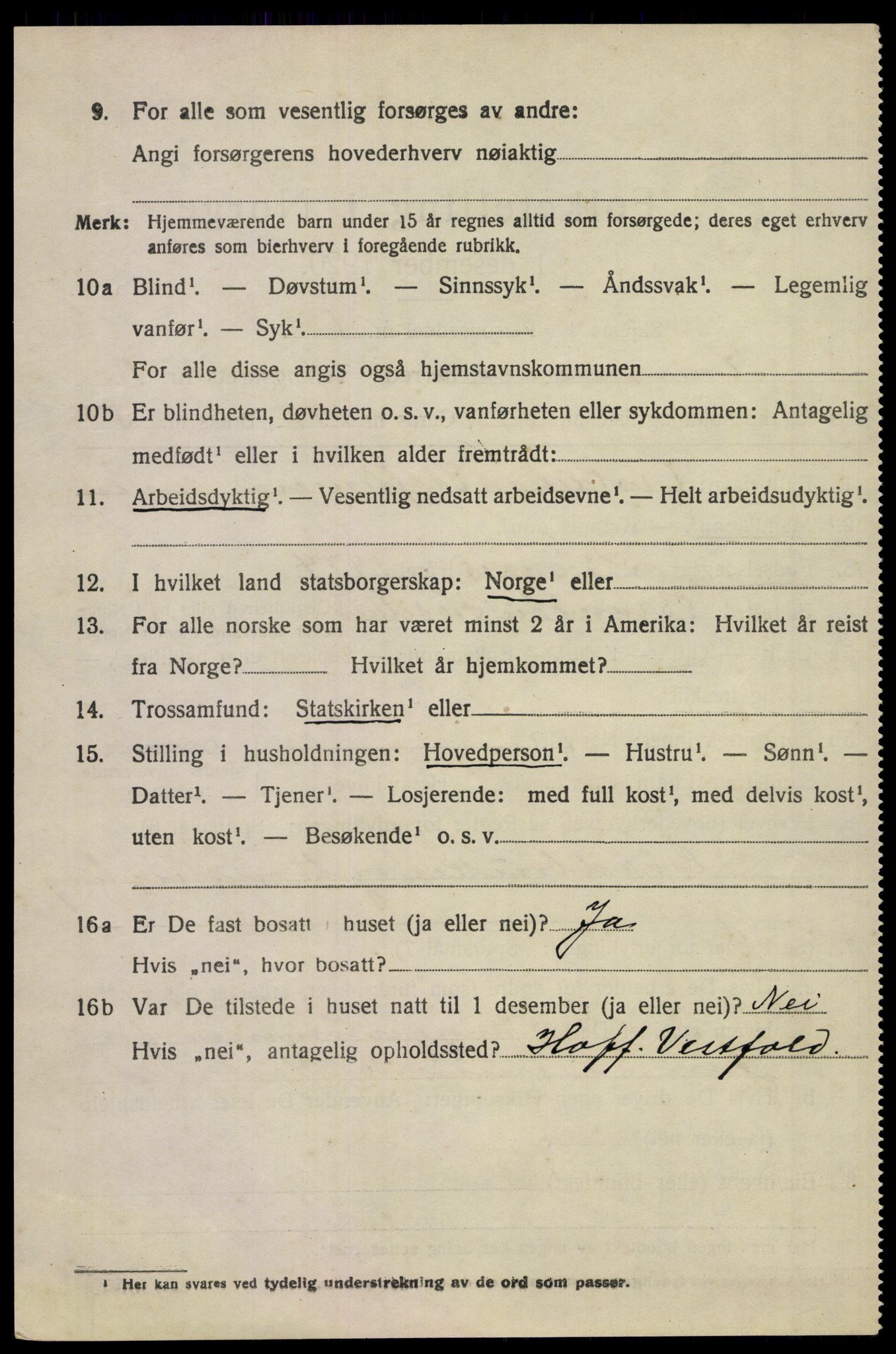 SAKO, 1920 census for Ramnes, 1920, p. 6365