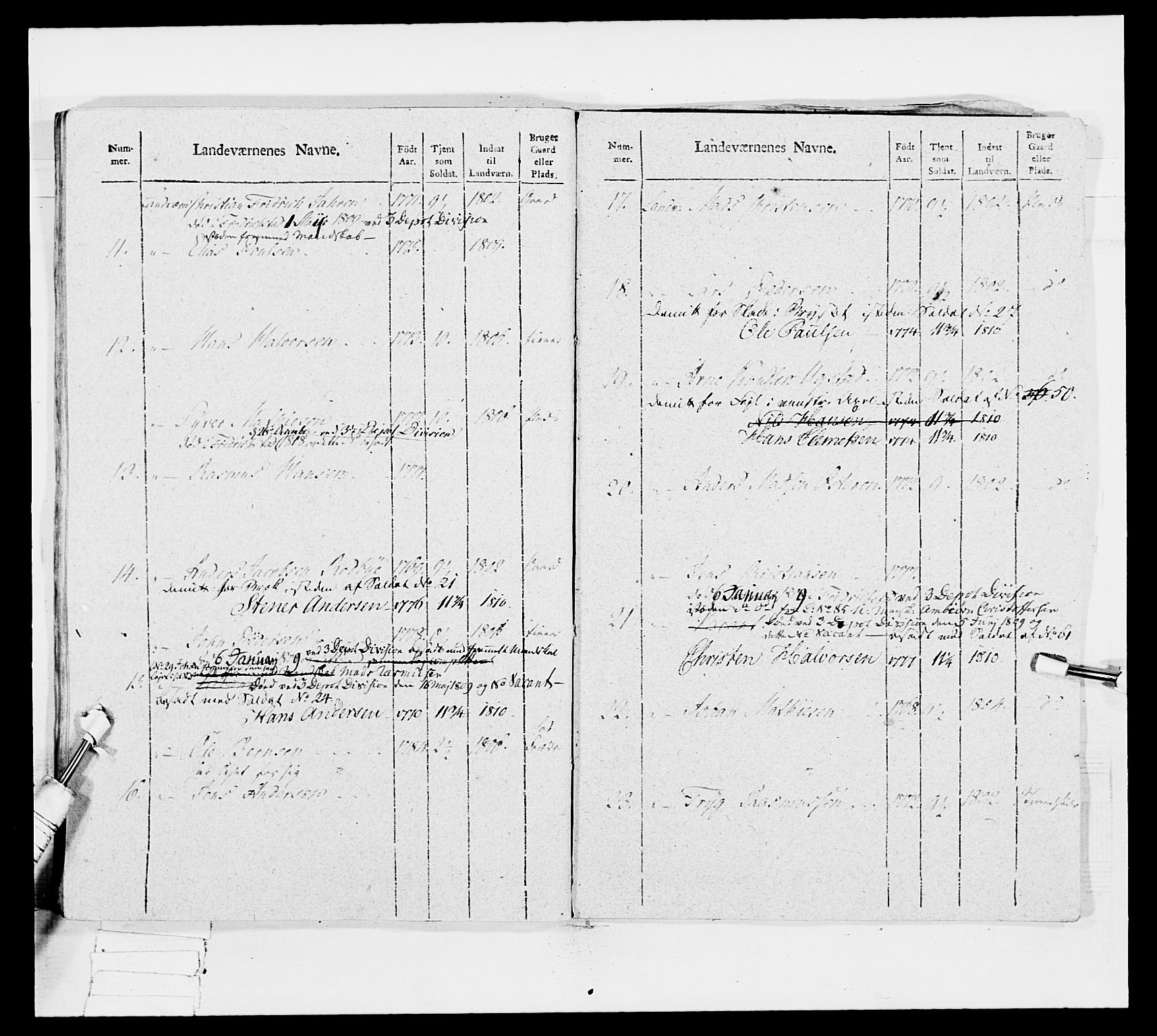 Generalitets- og kommissariatskollegiet, Det kongelige norske kommissariatskollegium, AV/RA-EA-5420/E/Eh/L0033: Nordafjelske gevorbne infanteriregiment, 1810, p. 514