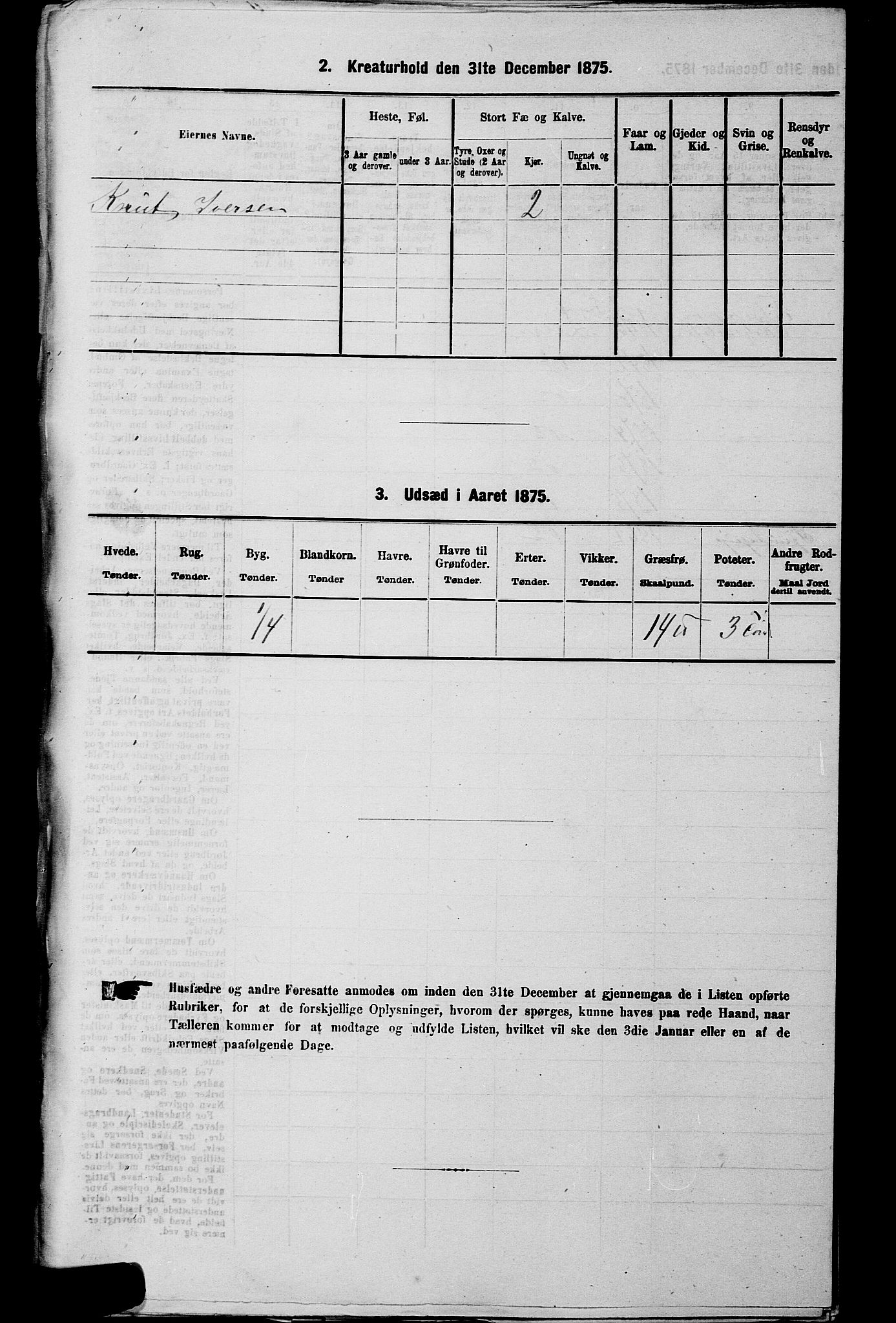 SAKO, 1875 census for 0626P Lier, 1875, p. 1088