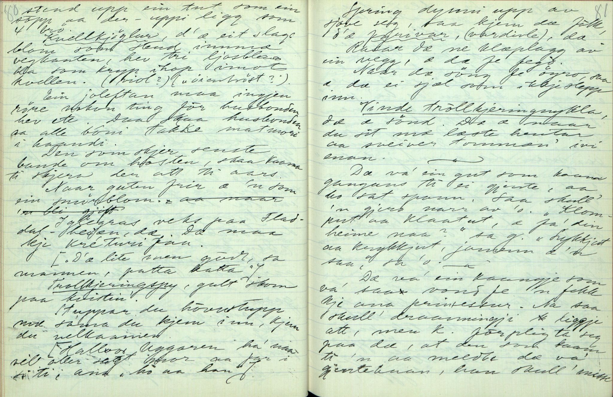 Rikard Berge, TEMU/TGM-A-1003/F/L0003/0027: 061-100 Innholdslister / 86 Seljord, 1910, p. 80-81