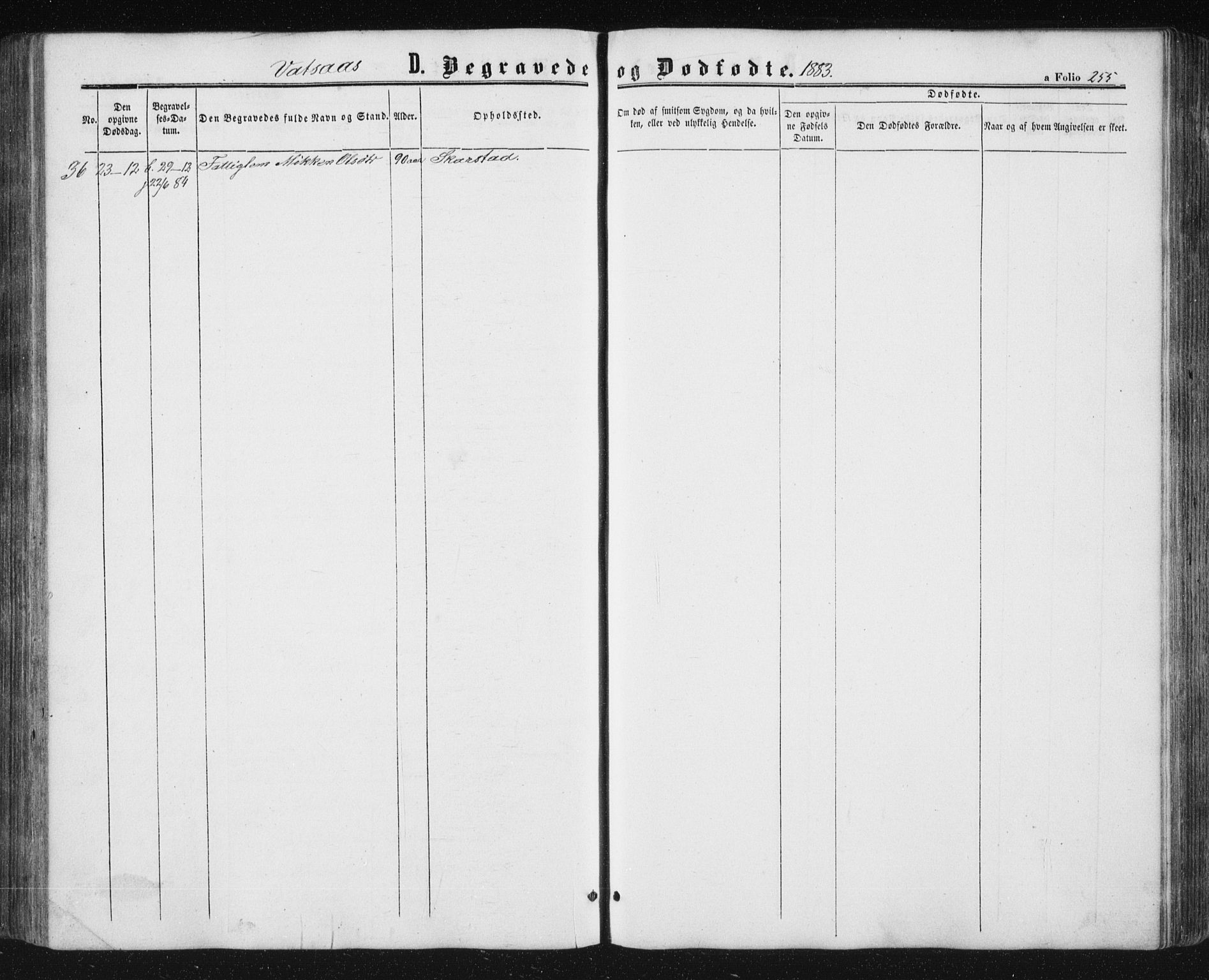 Ministerialprotokoller, klokkerbøker og fødselsregistre - Nordland, AV/SAT-A-1459/810/L0158: Parish register (copy) no. 810C02 /1, 1863-1883, p. 255