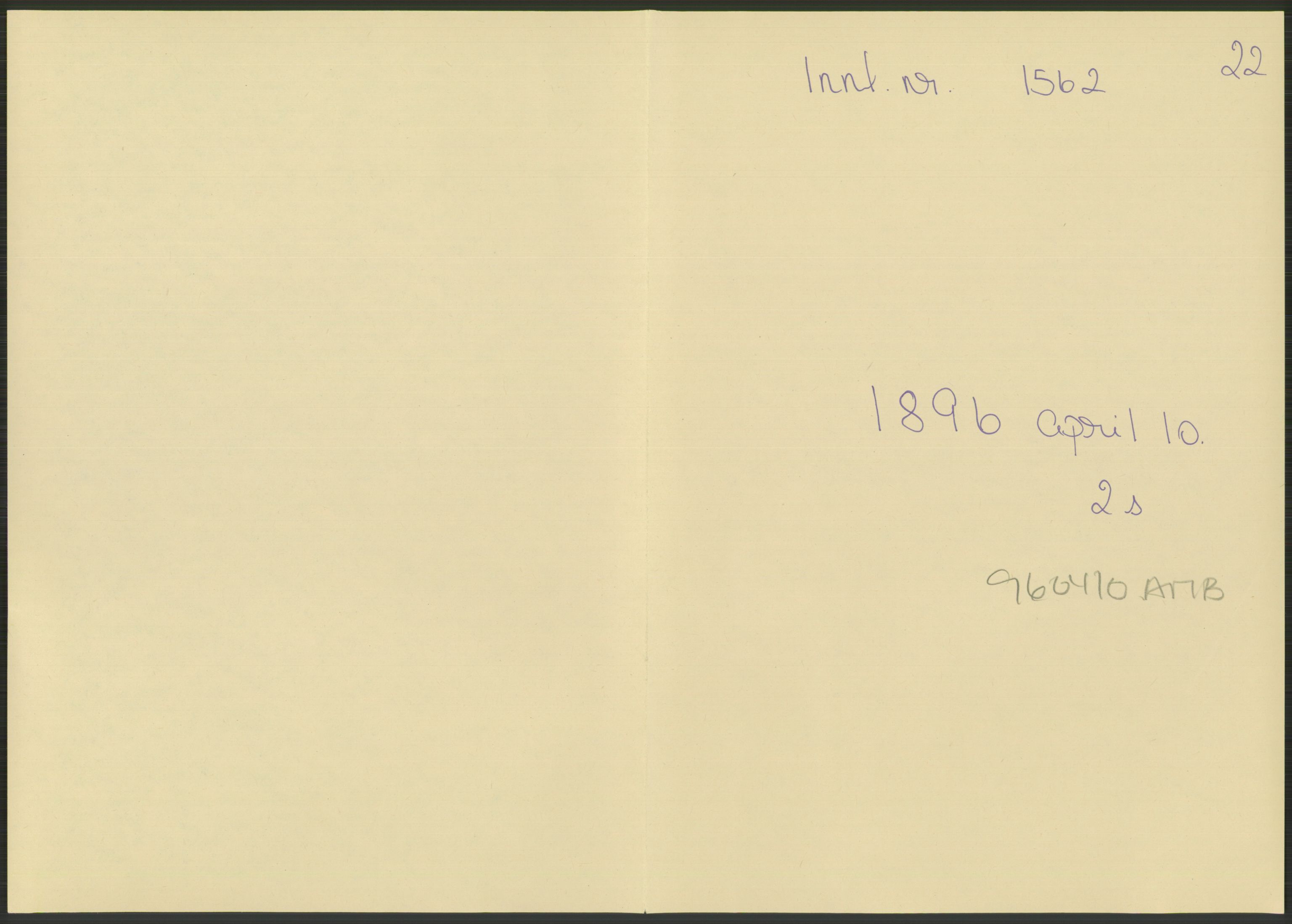 Samlinger til kildeutgivelse, Amerikabrevene, AV/RA-EA-4057/F/L0025: Innlån fra Aust-Agder: Aust-Agder-Arkivet, Grimstadbrevene, 1838-1914, p. 217