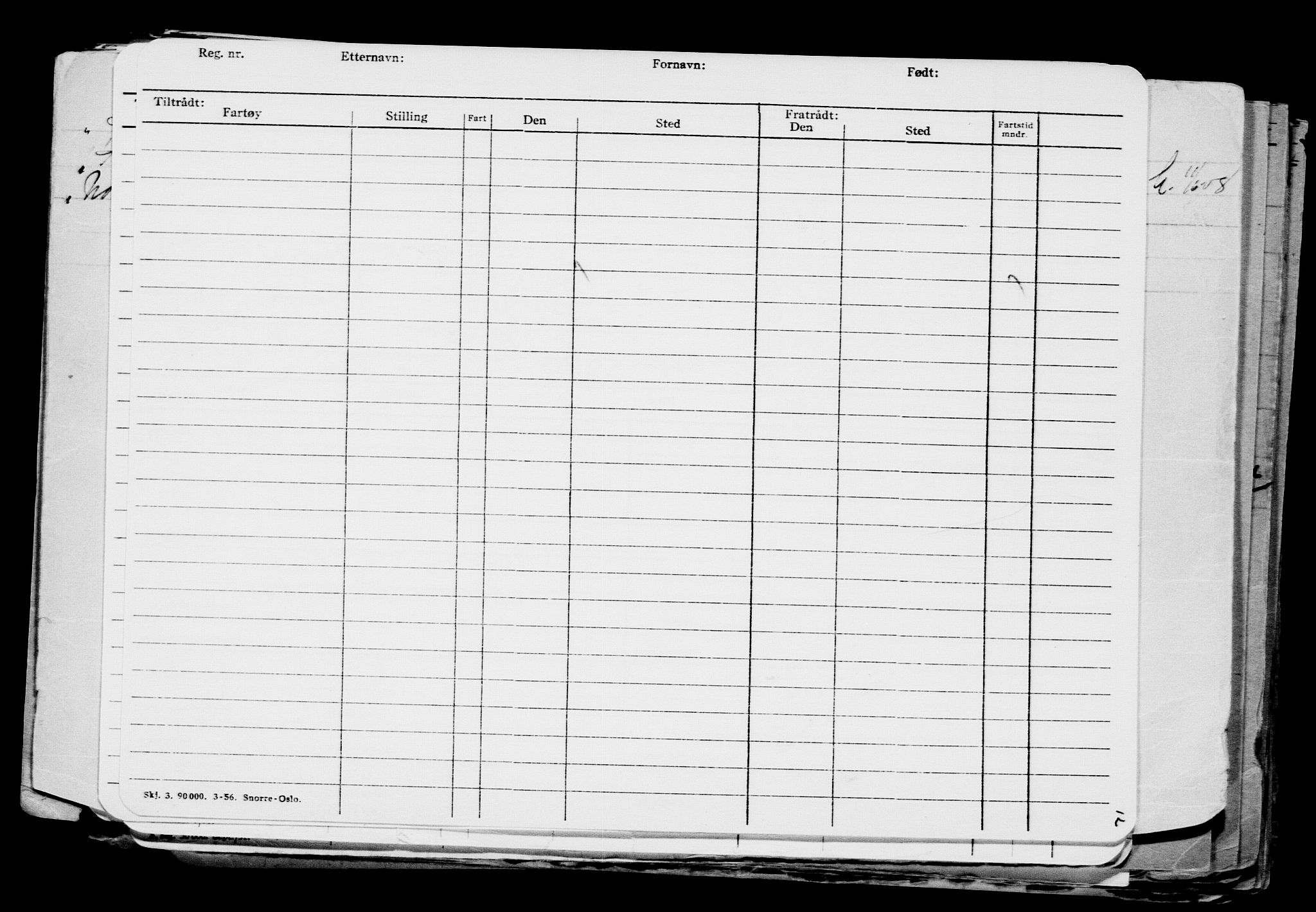 Direktoratet for sjømenn, AV/RA-S-3545/G/Gb/L0086: Hovedkort, 1909, p. 825