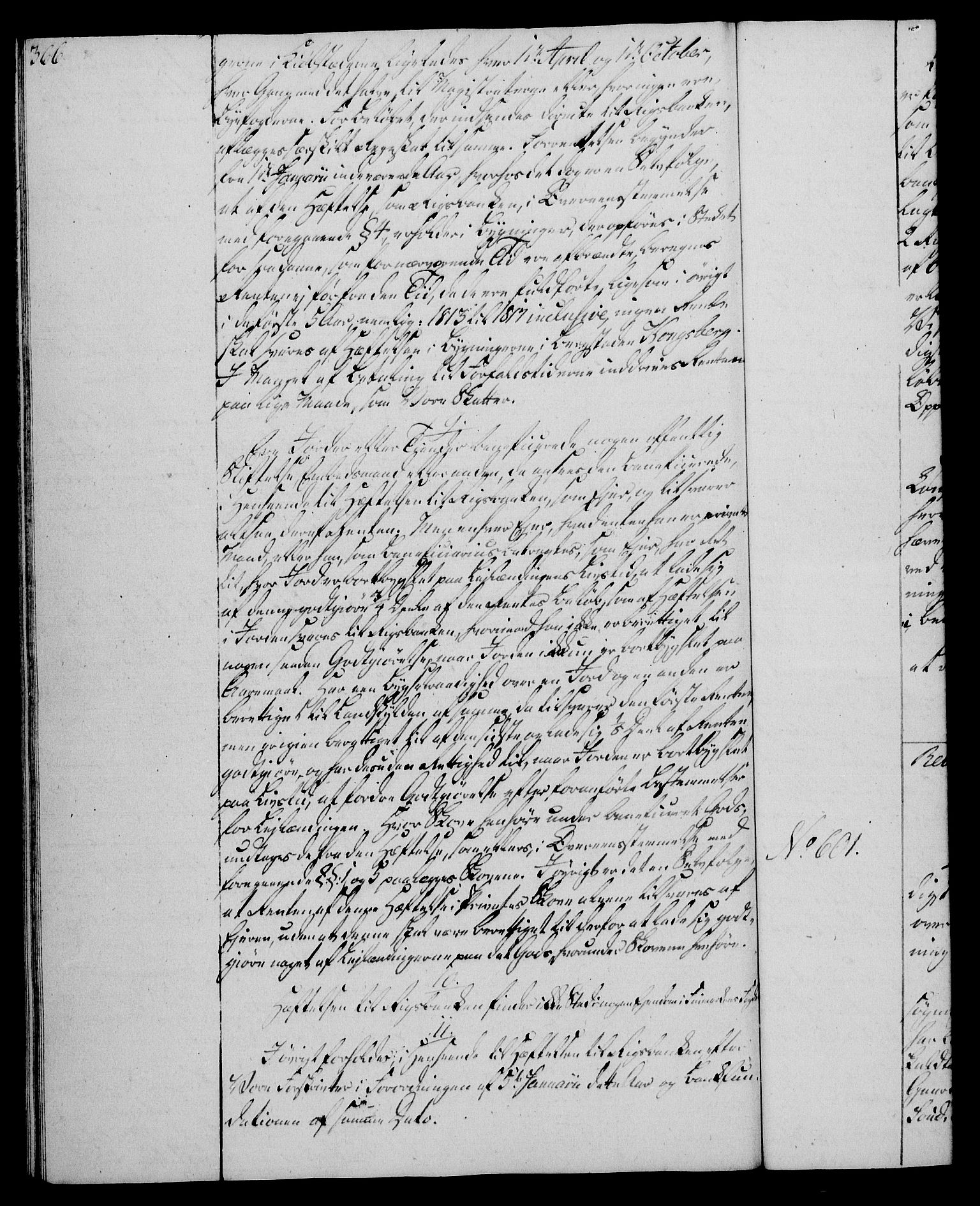 Rentekammeret, Kammerkanselliet, AV/RA-EA-3111/G/Gg/Gga/L0020: Norsk ekspedisjonsprotokoll med register (merket RK 53.20), 1811-1814, p. 366