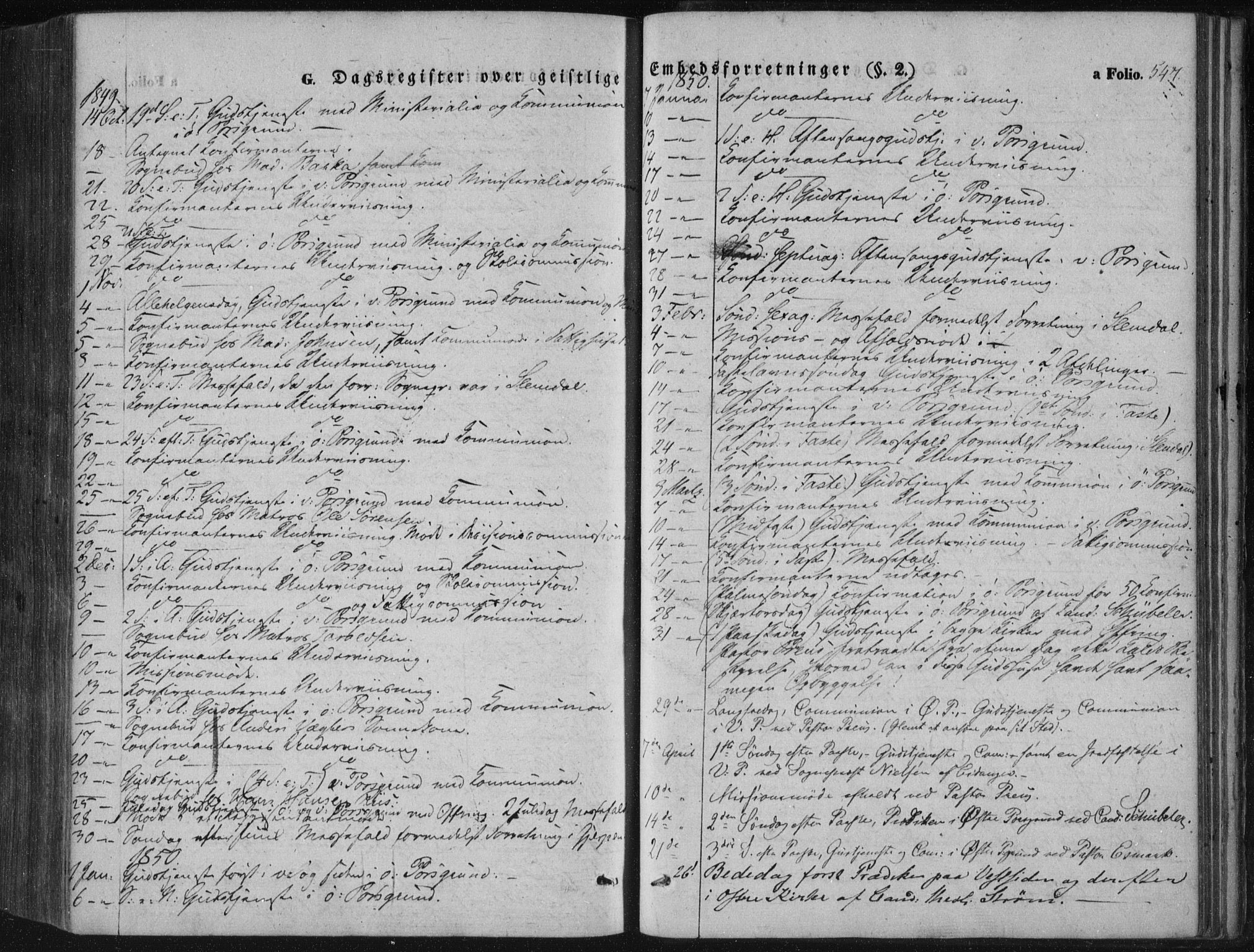 Porsgrunn kirkebøker , AV/SAKO-A-104/F/Fa/L0006: Parish register (official) no. 6, 1841-1857, p. 547