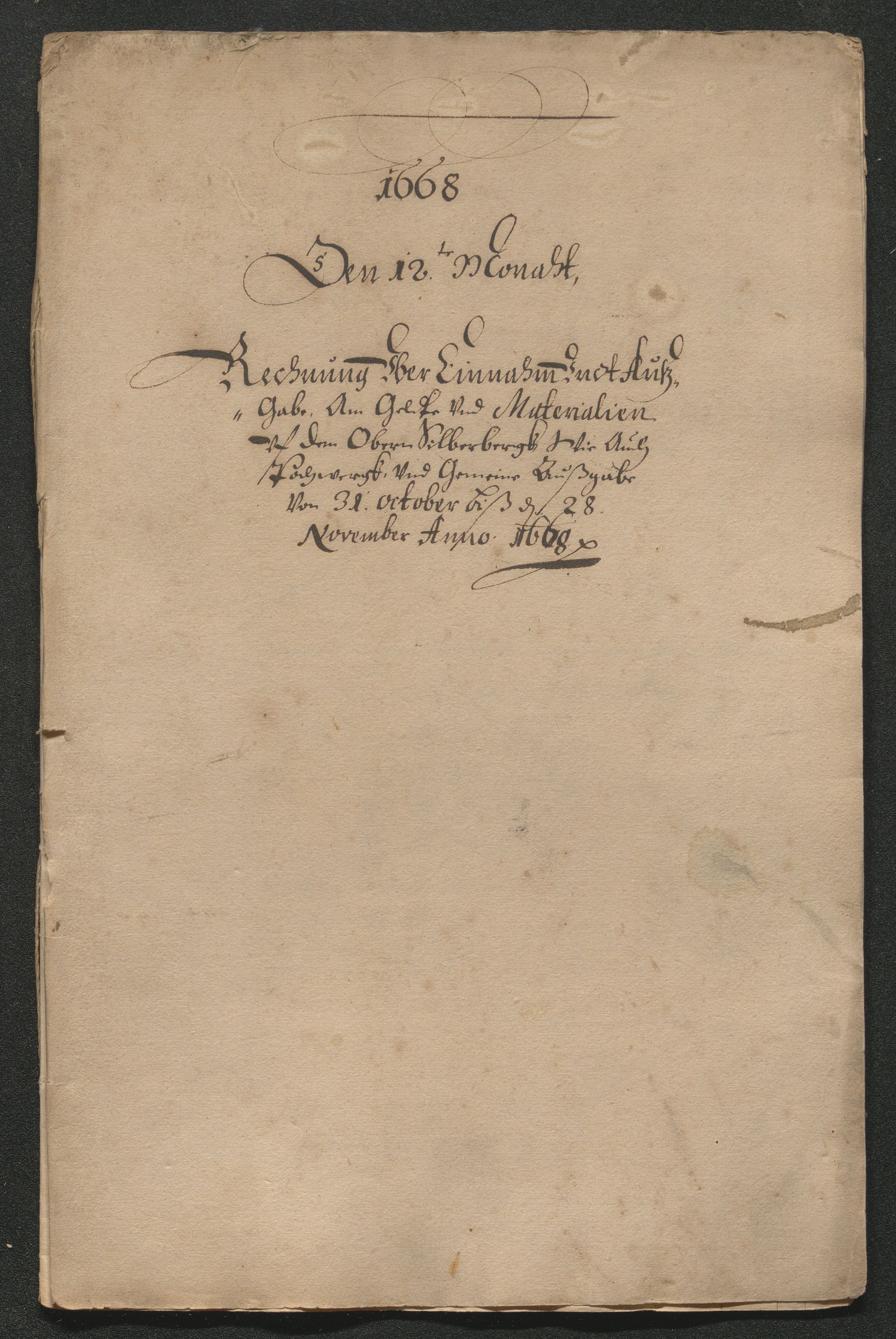 Kongsberg Sølvverk 1623-1816, AV/SAKO-EA-3135/001/D/Dc/Dcd/L0041: Utgiftsregnskap for gruver m.m. , 1668, p. 315